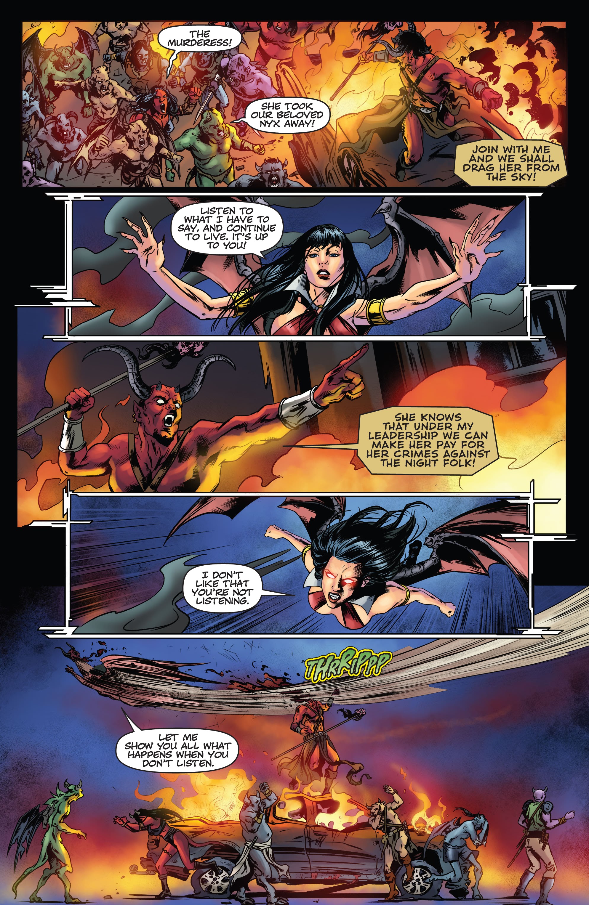 Read online Vengeance of Vampirella (2019) comic -  Issue #20 - 24