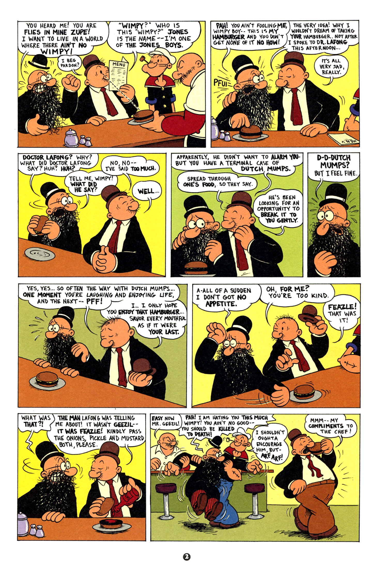 Read online Popeye (2012) comic -  Issue #3 - 4