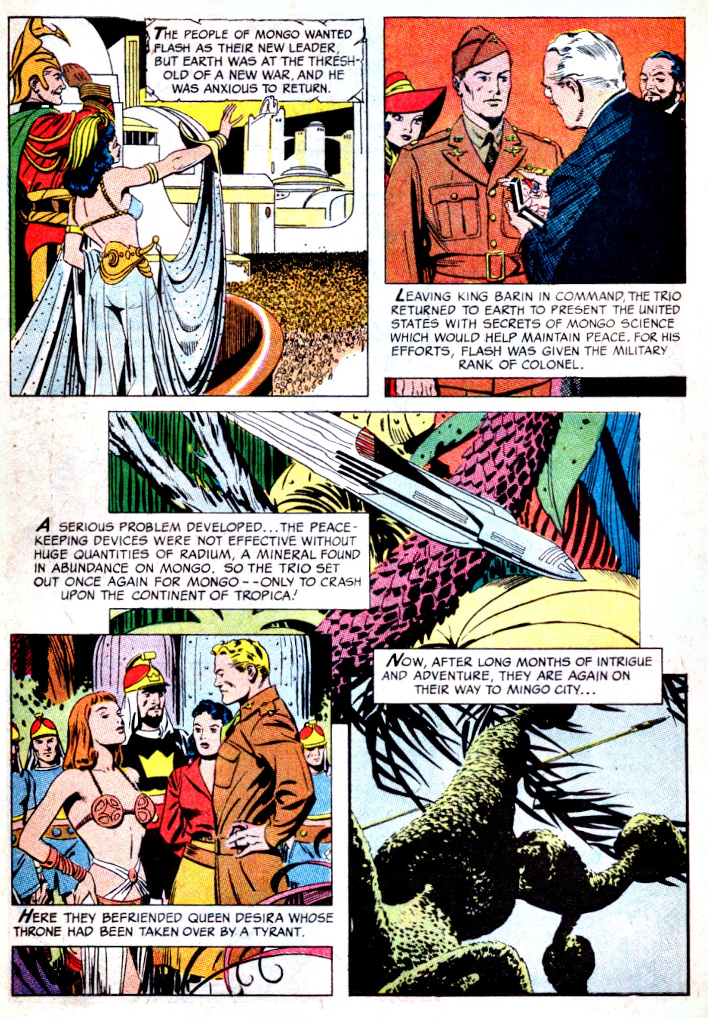 Read online Flash Gordon (1966) comic -  Issue #1 - 6