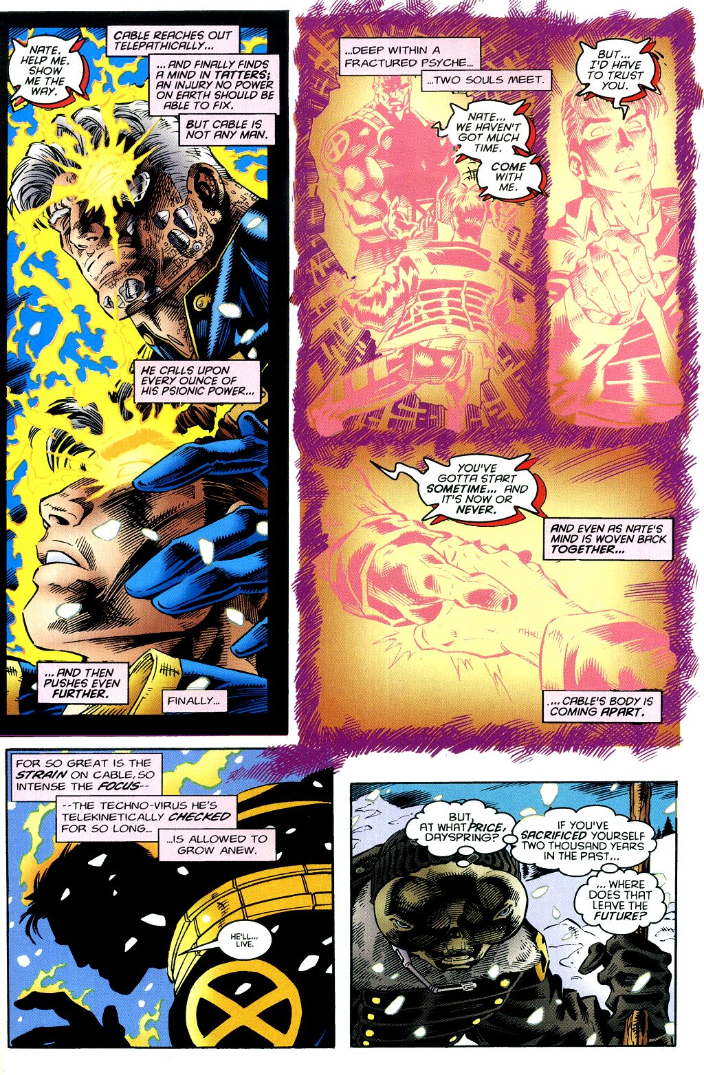 Read online Cable (1993) comic -  Issue #31 - 16