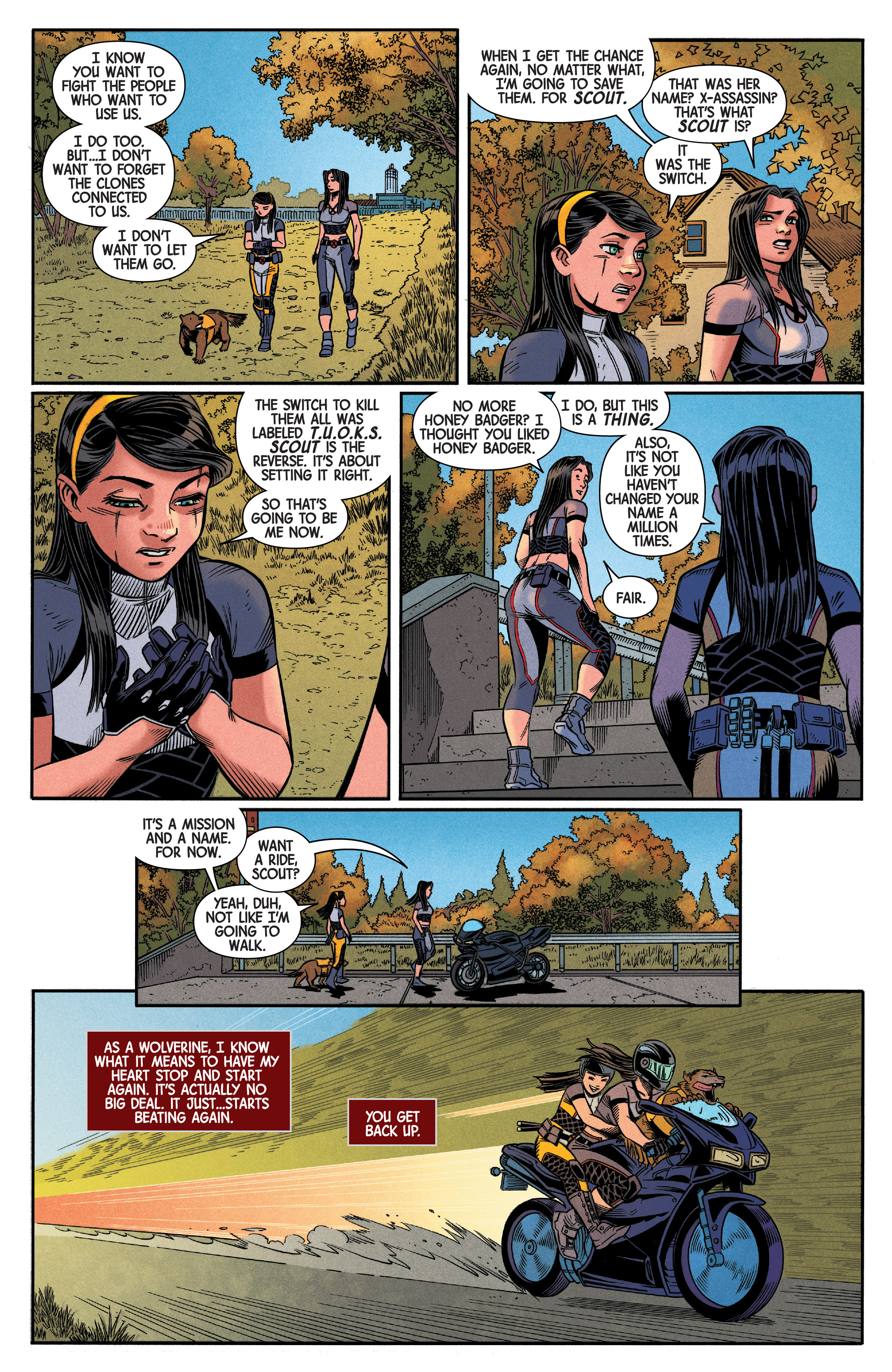 Read online X-23 (2018) comic -  Issue # _TPB 2 - 121