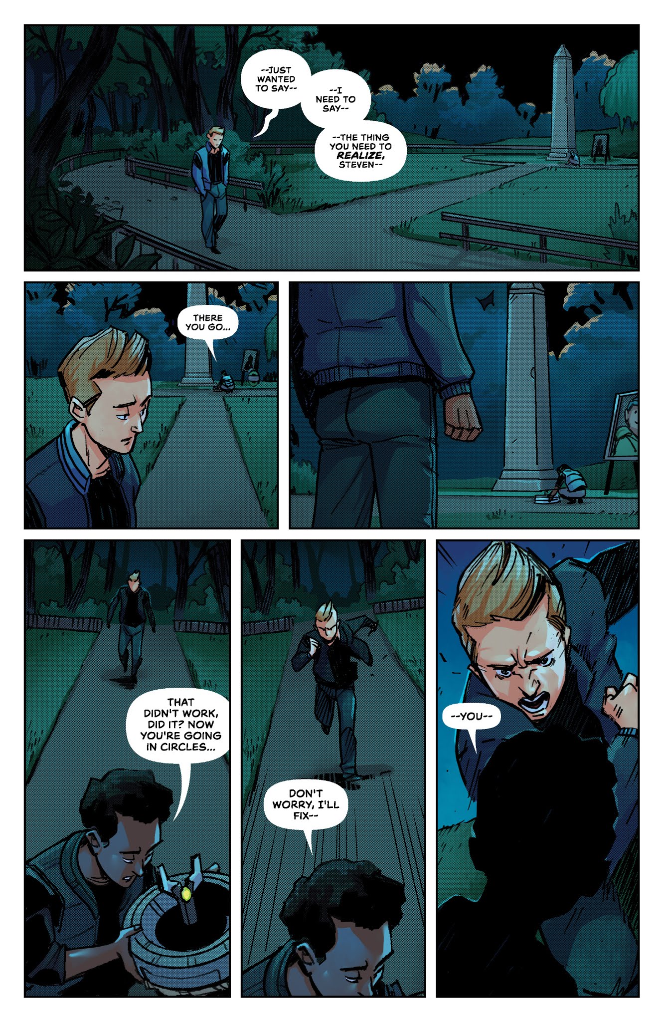 Read online Outpost Zero comic -  Issue #2 - 10