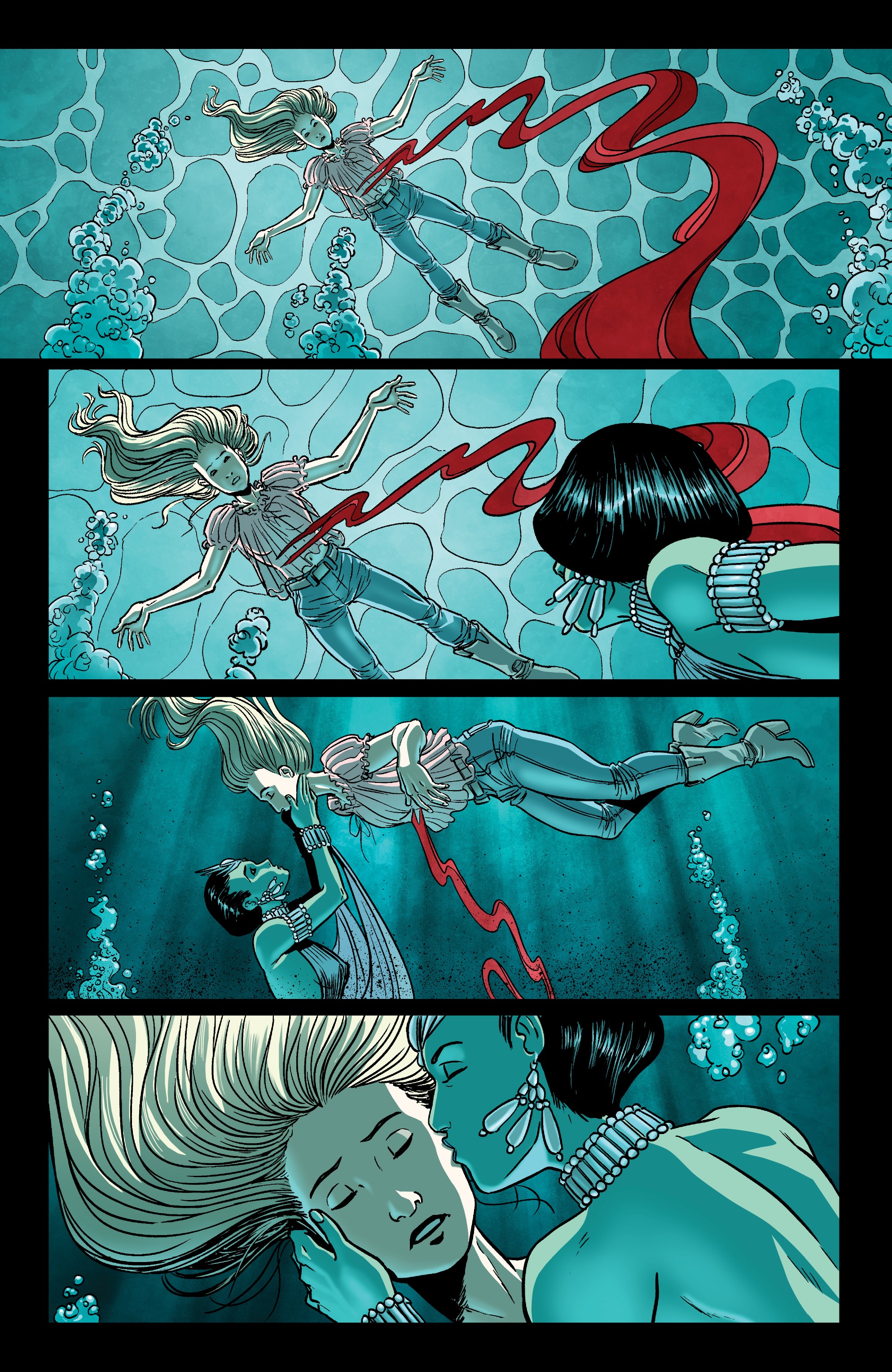 Read online The Girl In The Bay comic -  Issue #3 - 10