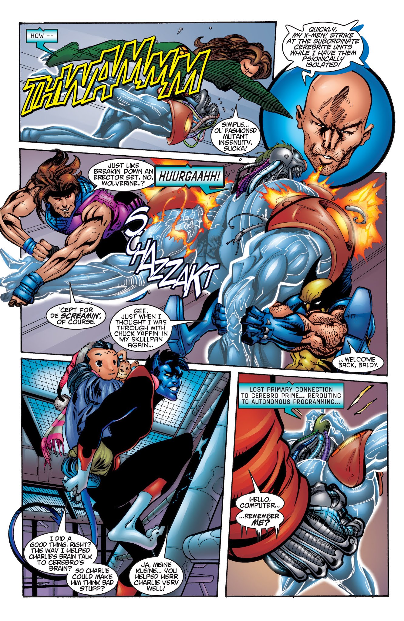Read online X-Men: The Hunt For Professor X comic -  Issue # TPB (Part 3) - 80