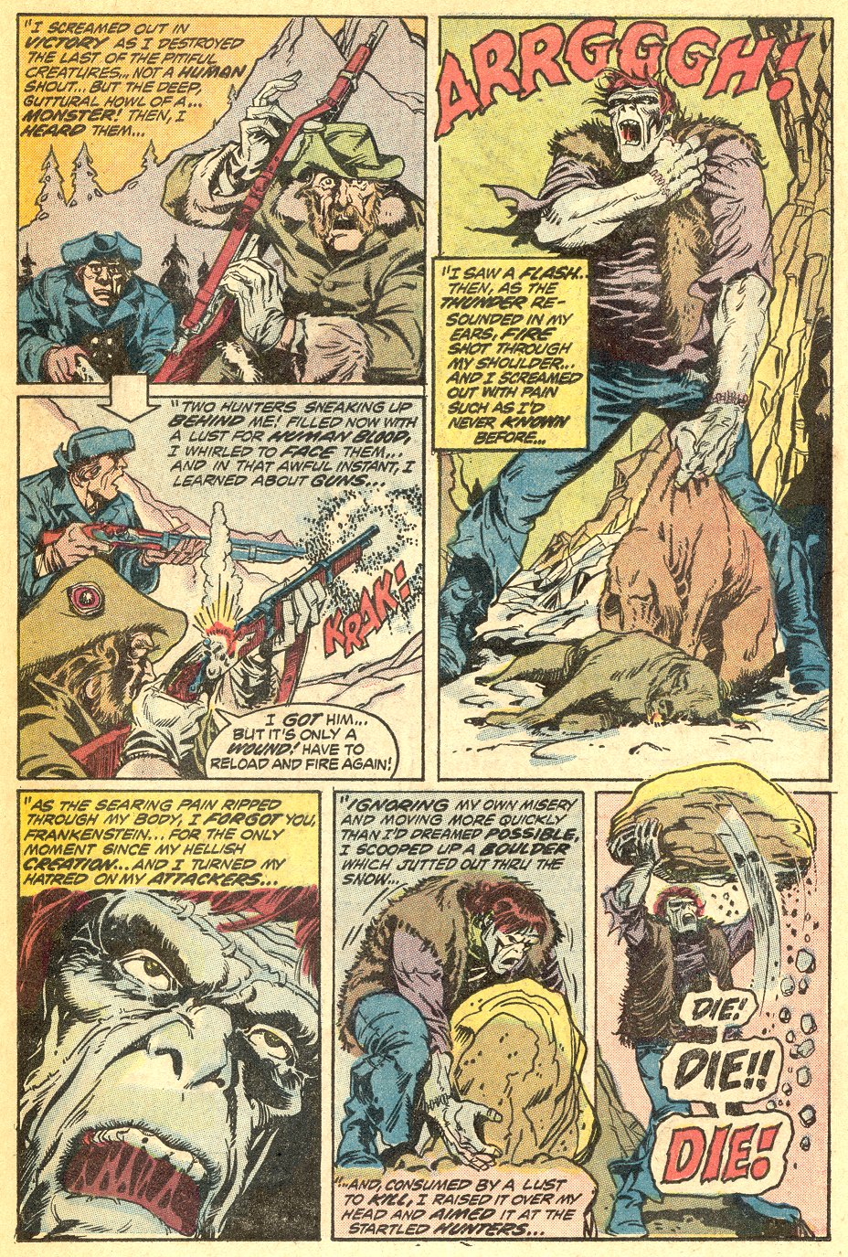 Read online Frankenstein (1973) comic -  Issue #2 - 13