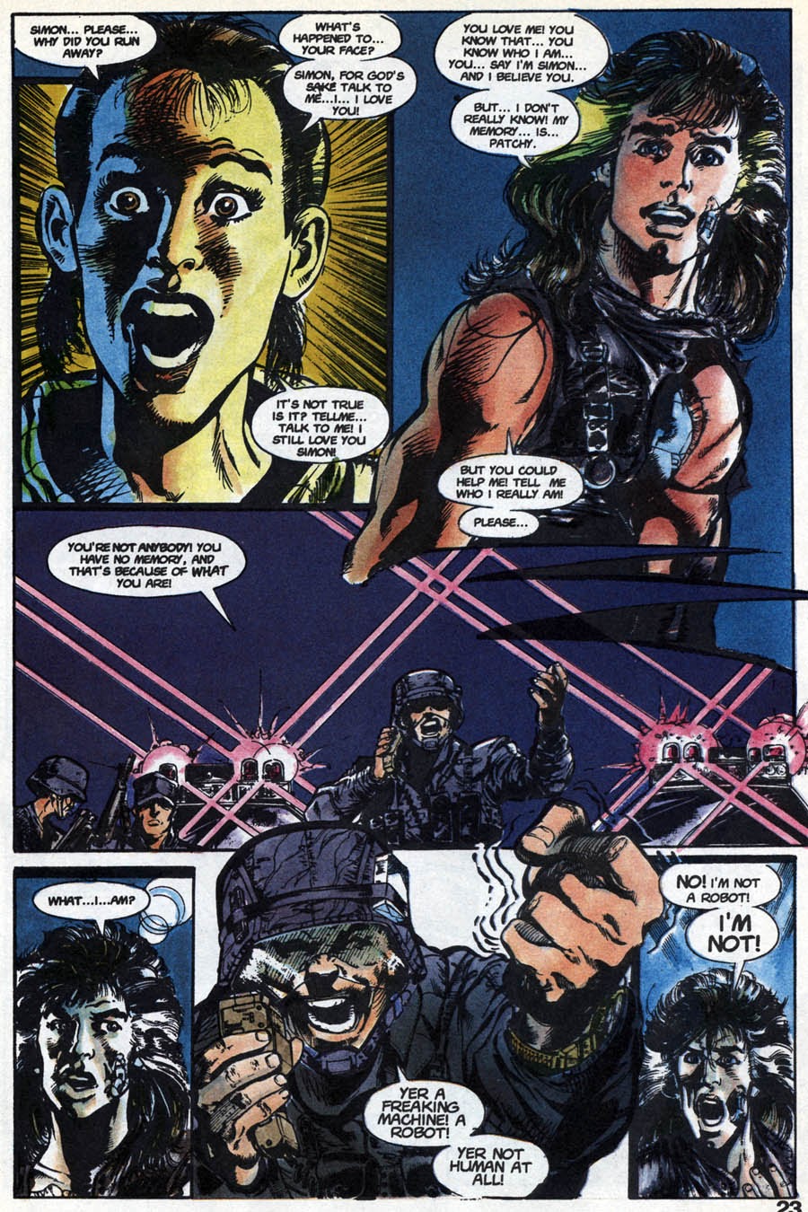 Read online CyberRad (1991) comic -  Issue #4 - 19