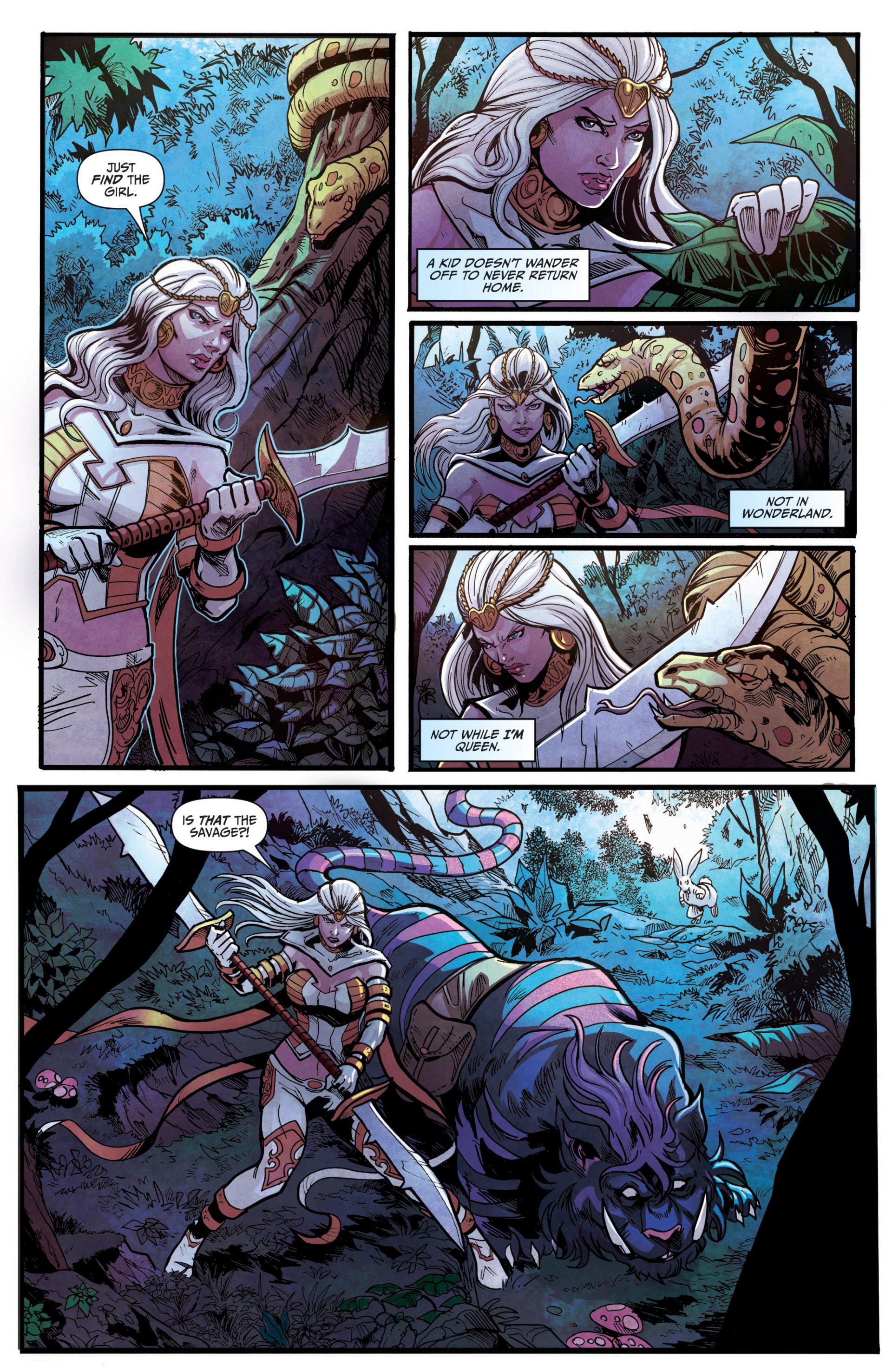 Read online Grimm Fairy Tales presents Wonderland comic -  Issue #26 - 22