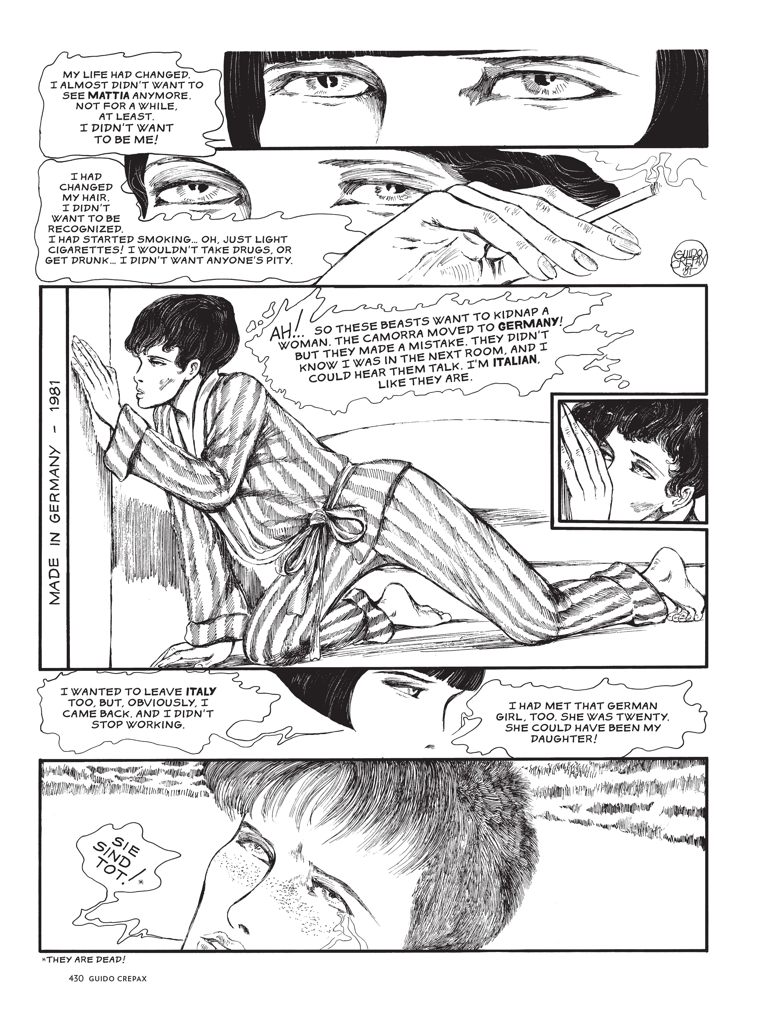 Read online The Complete Crepax comic -  Issue # TPB 4 (Part 5) - 23