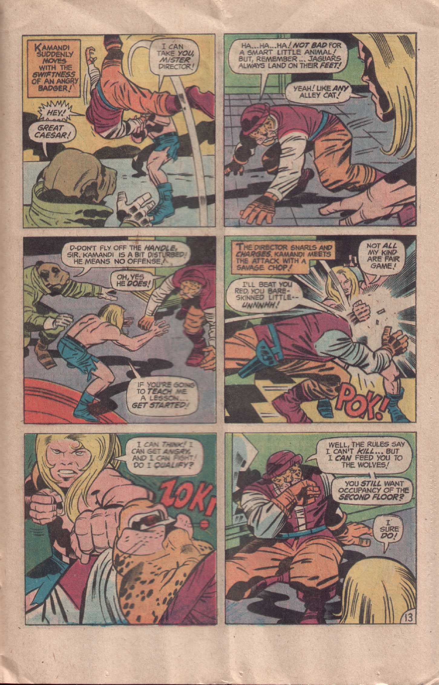 Read online Kamandi, The Last Boy On Earth comic -  Issue #36 - 14