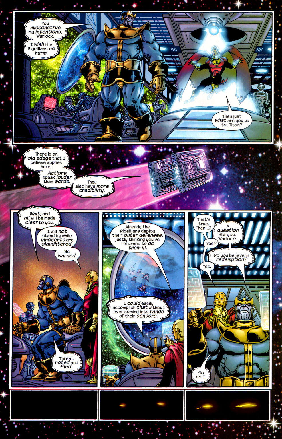 Read online Thanos (2003) comic -  Issue #1 - 12