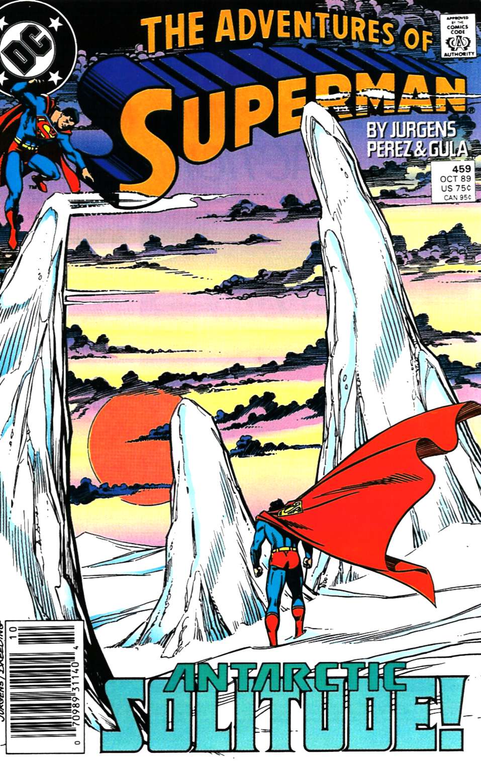 Read online Adventures of Superman (1987) comic -  Issue #459 - 1