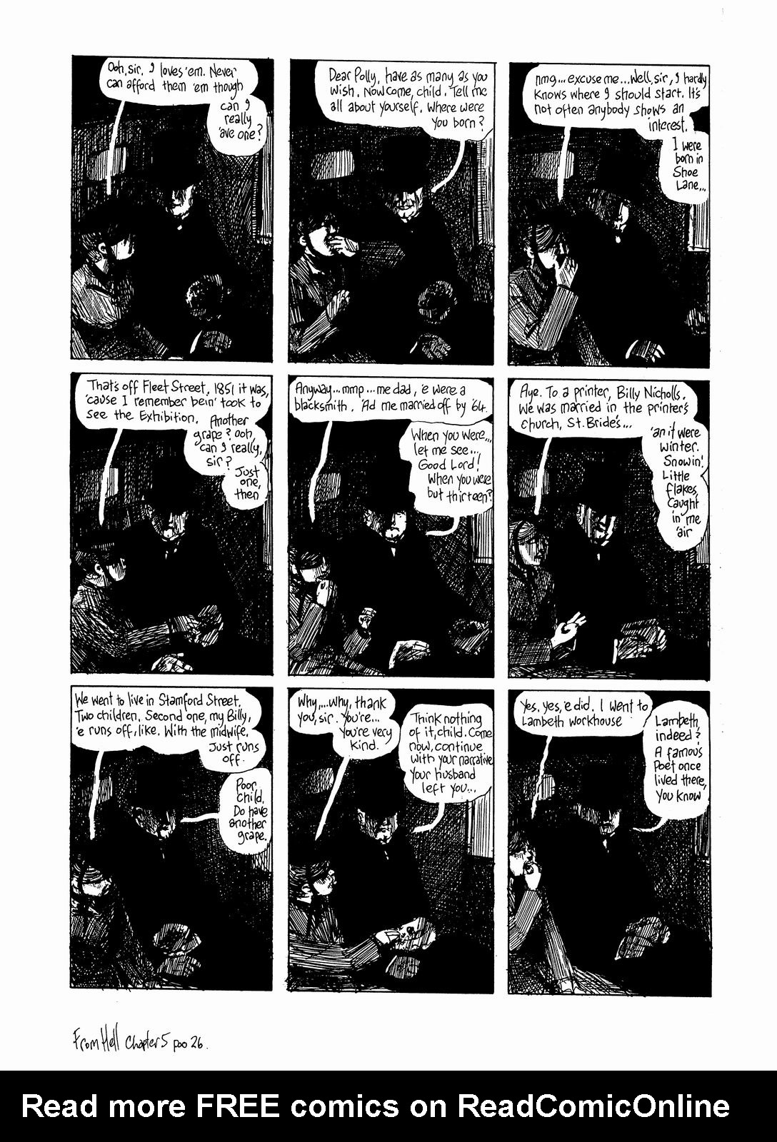 Read online From Hell (1991) comic -  Issue # TPB - 148