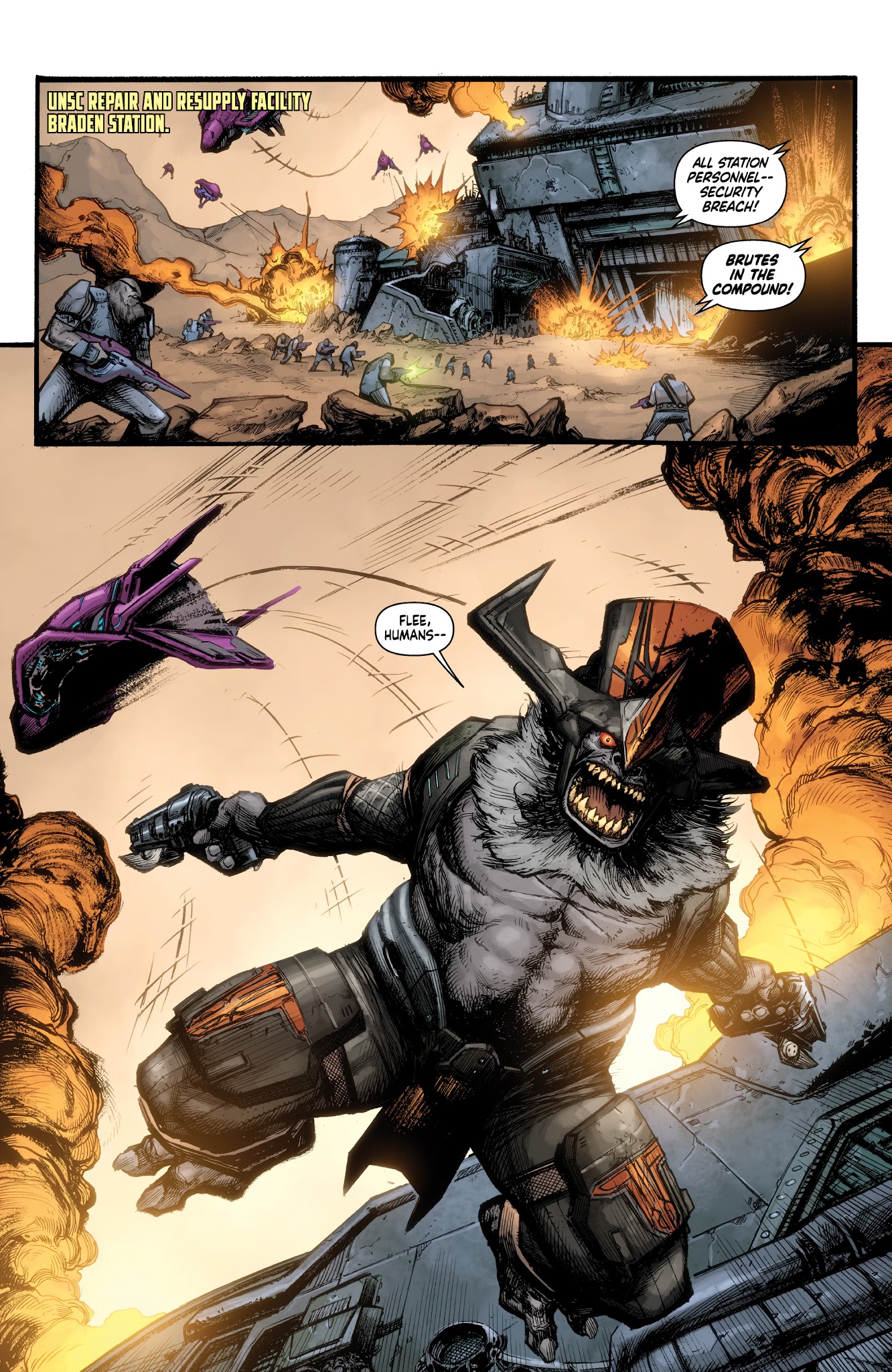 Read online Halo: Rise of Atriox comic -  Issue #5 - 3