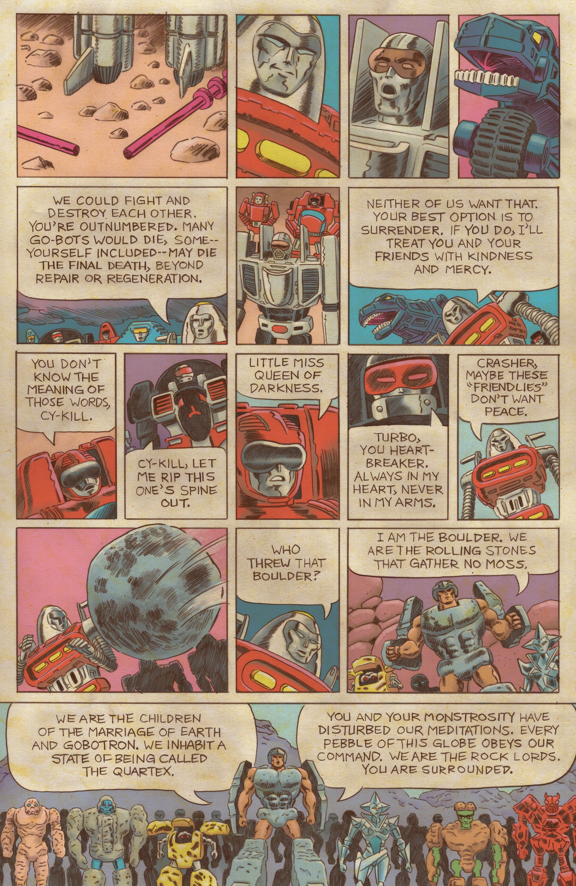Read online Go-Bots comic -  Issue #4 - 16