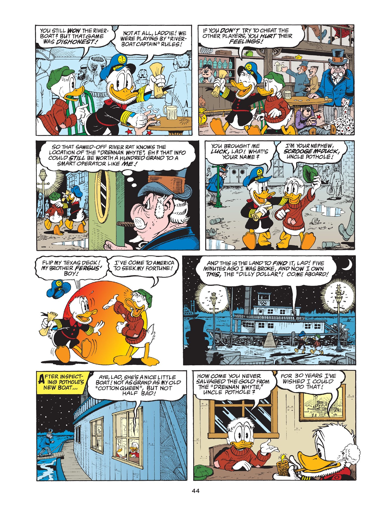 Read online Walt Disney Uncle Scrooge and Donald Duck: The Don Rosa Library comic -  Issue # TPB 4 (Part 1) - 45