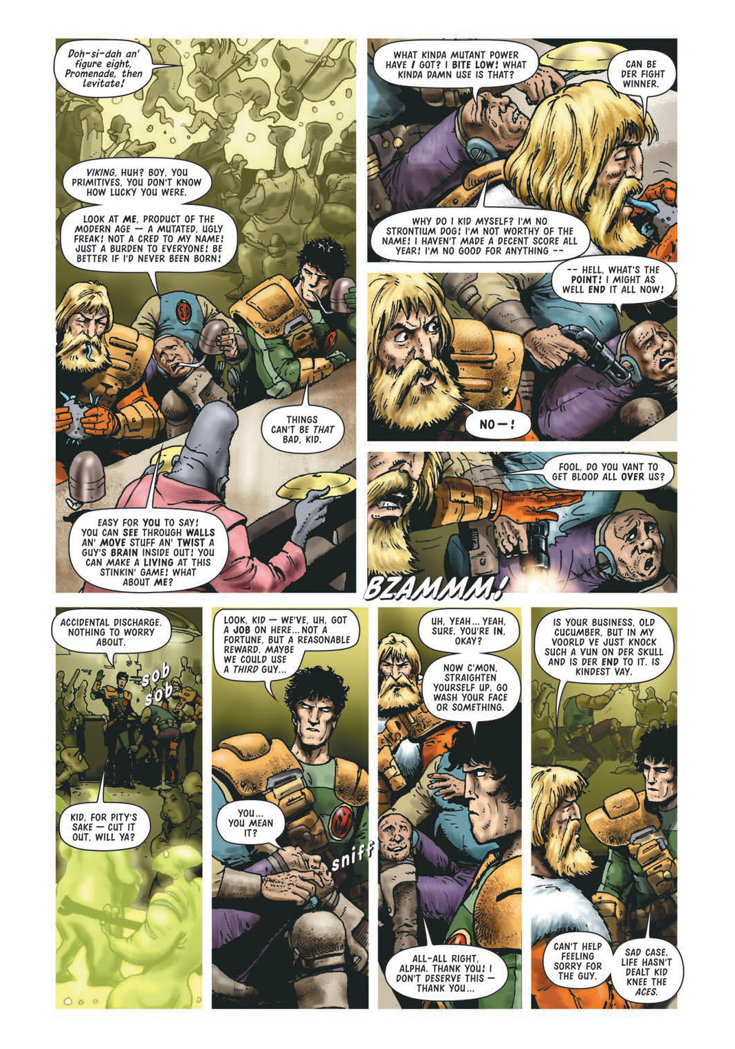 Read online Strontium Dog: Traitor To His Kind comic -  Issue # TPB (Part 1) - 7