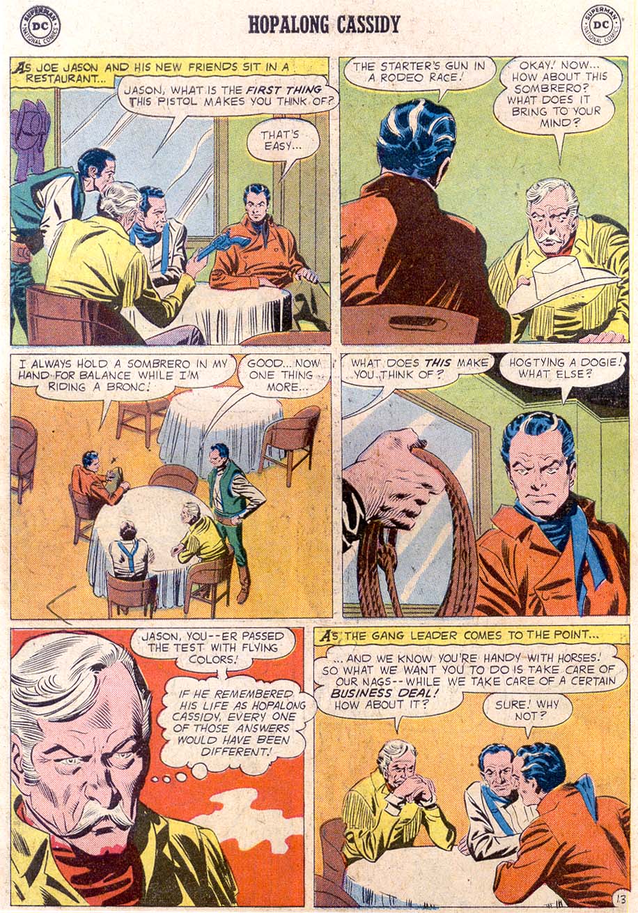 Read online Hopalong Cassidy comic -  Issue #134 - 18