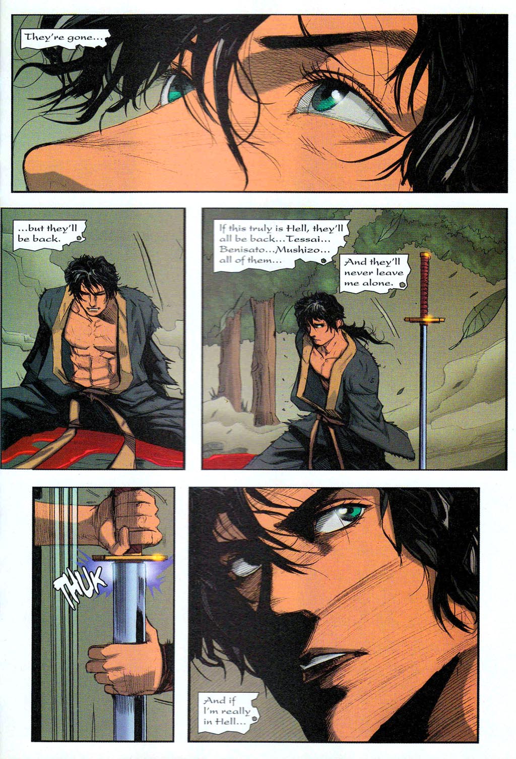 Read online Ninja Scroll comic -  Issue #3 - 14
