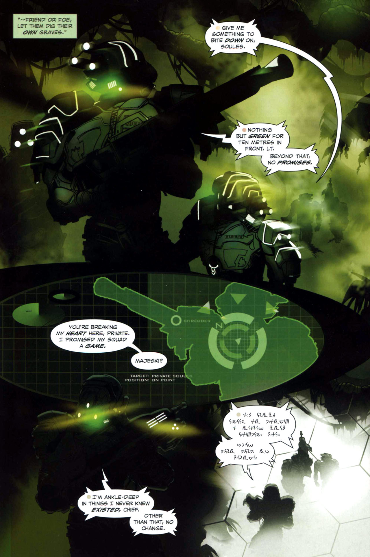 Read online Starship Troopers (2007) comic -  Issue #5 - 14