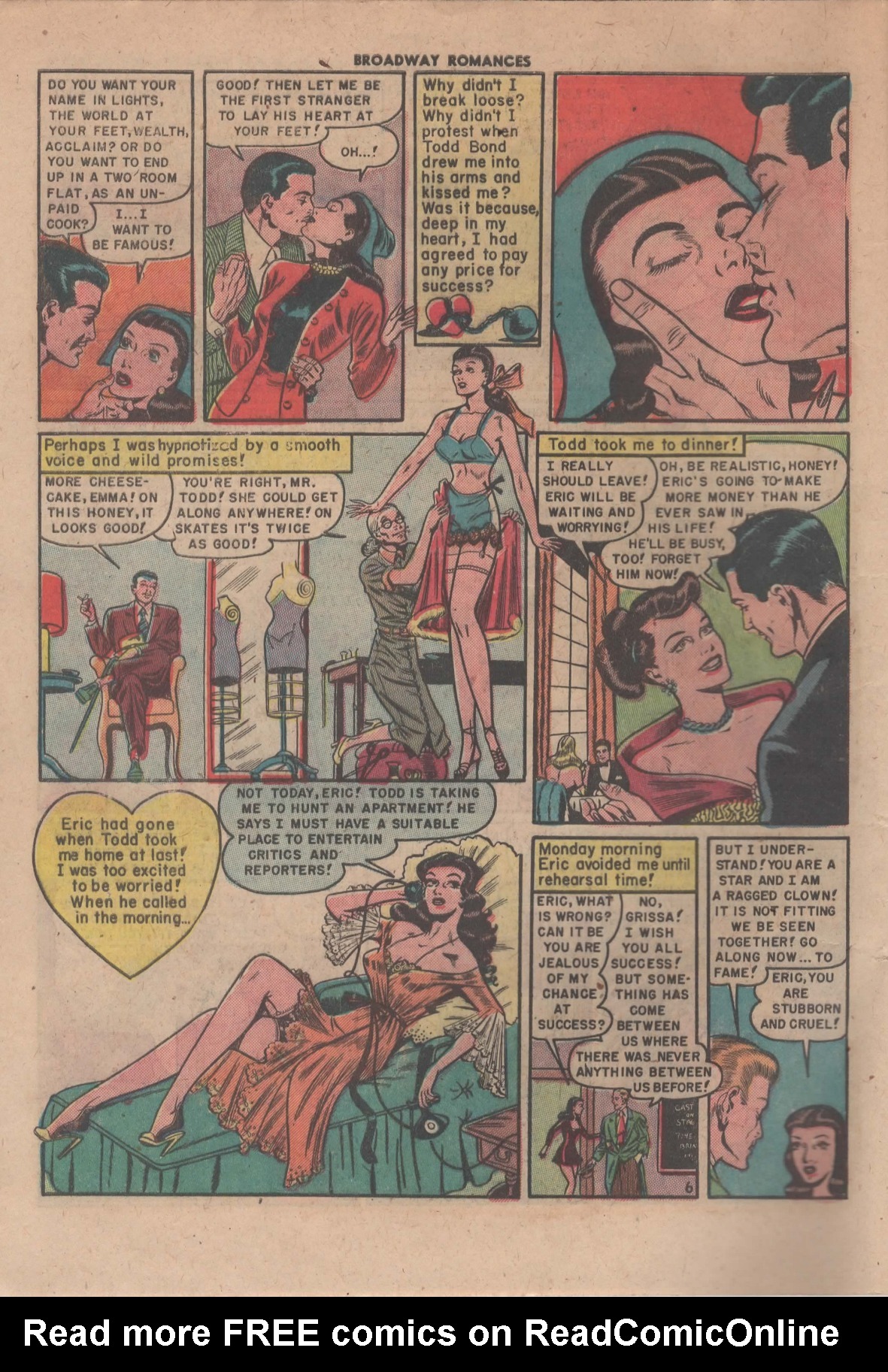 Read online Broadway Romances comic -  Issue #2 - 8