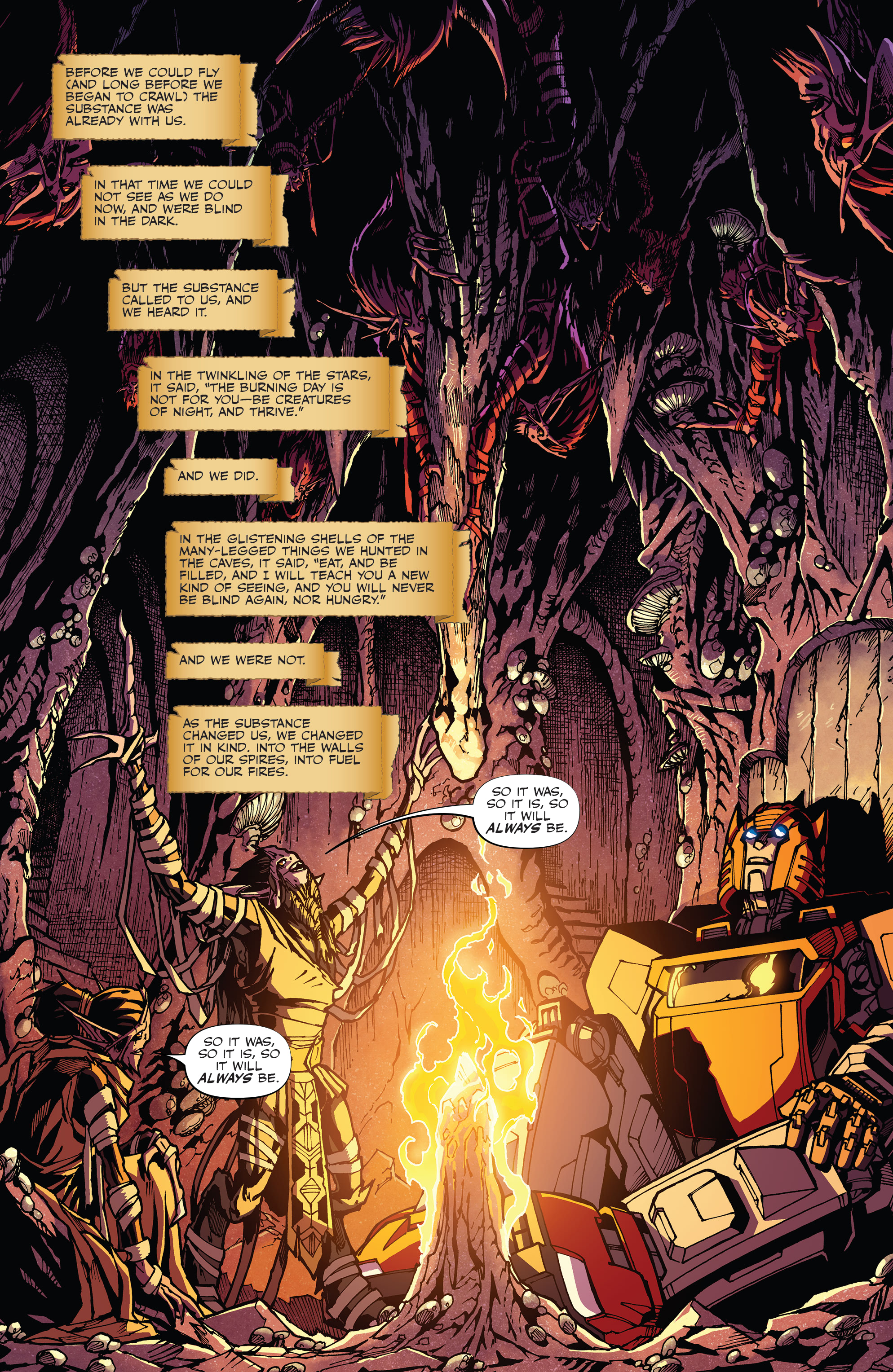 Read online Transformers: Galaxies comic -  Issue #5 - 12