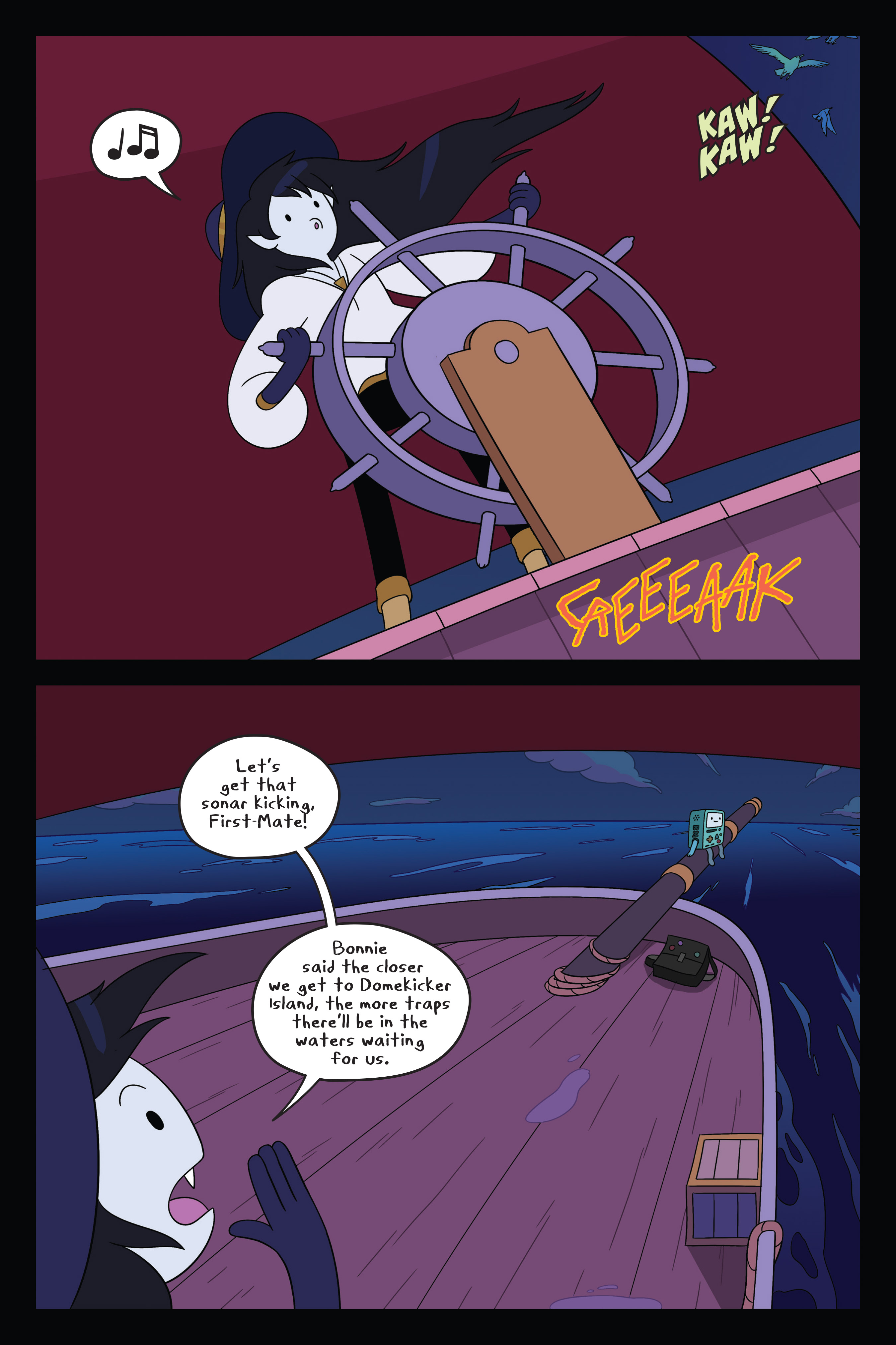 Read online Adventure Time: Marceline the Pirate Queen comic -  Issue # TPB - 44