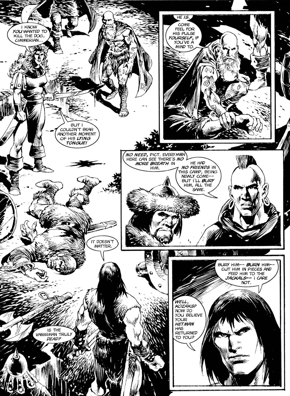 Read online The Savage Sword Of Conan comic -  Issue #231 - 13