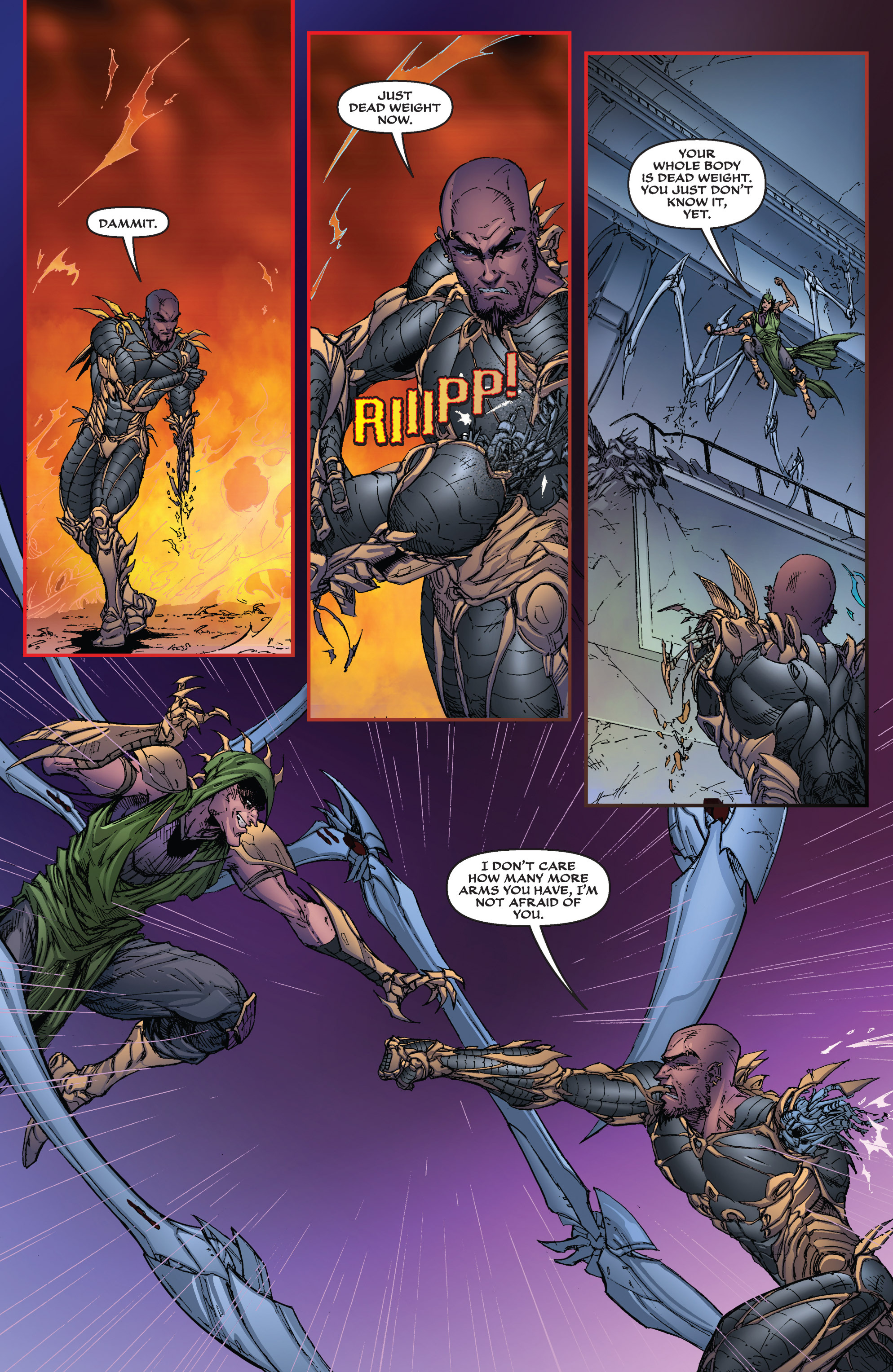 Read online Michael Turner's Soulfire (2013) comic -  Issue #8 - 13