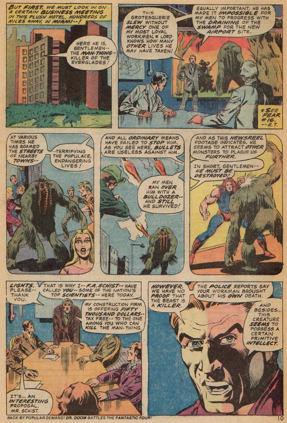 Read online Man-Thing (1974) comic -  Issue #2 - 7