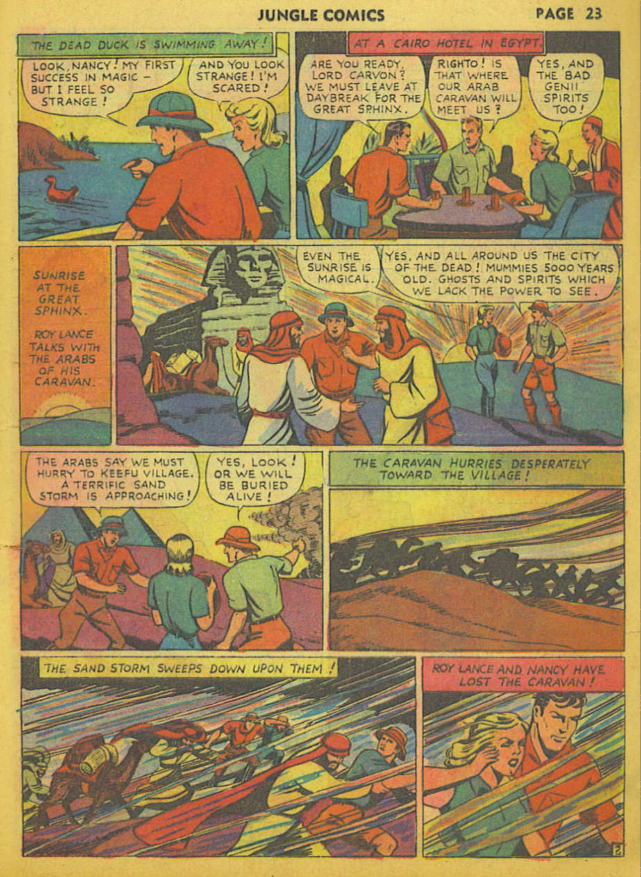 Read online Jungle Comics comic -  Issue #11 - 26