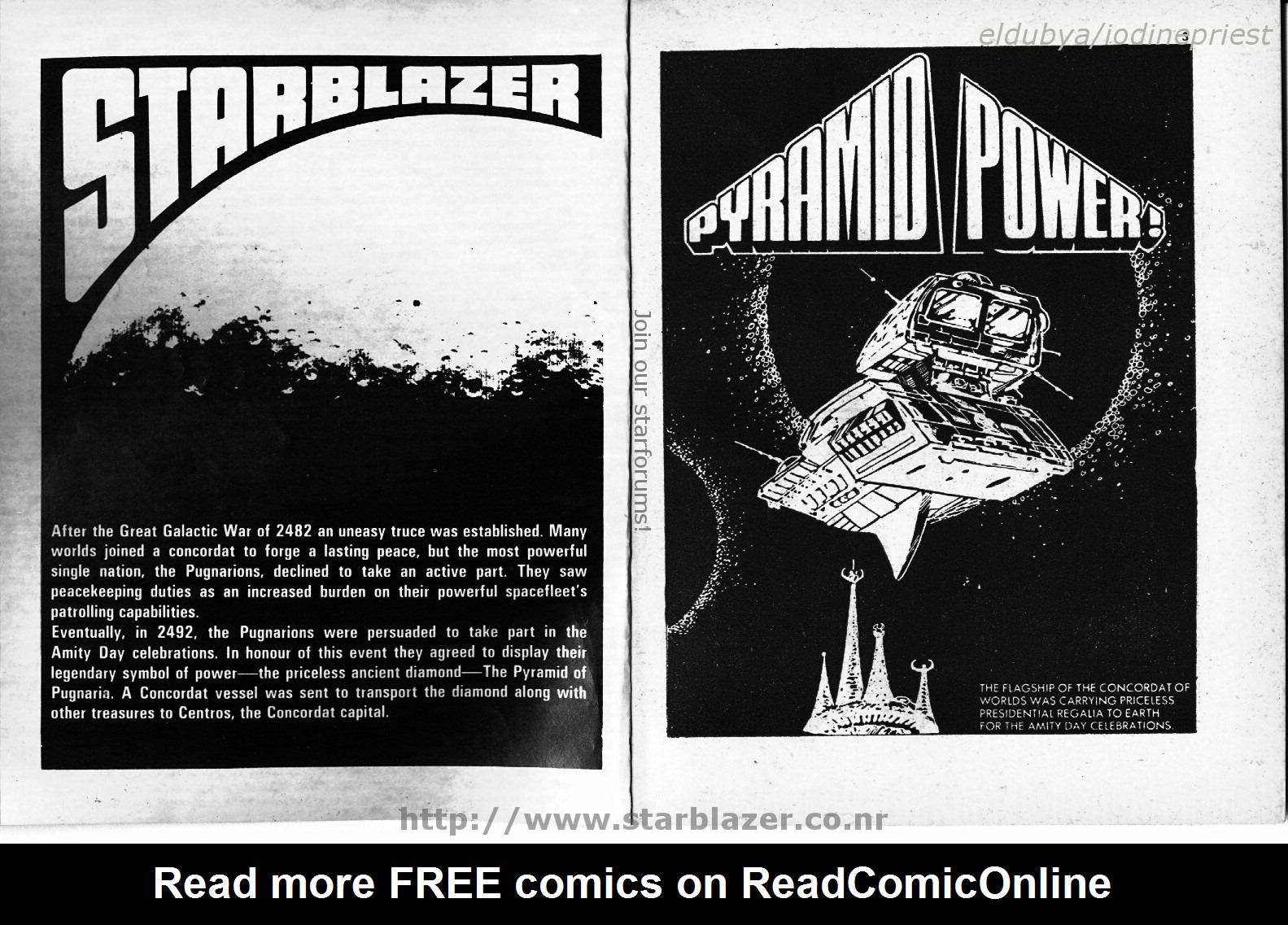 Read online Starblazer comic -  Issue #58 - 3