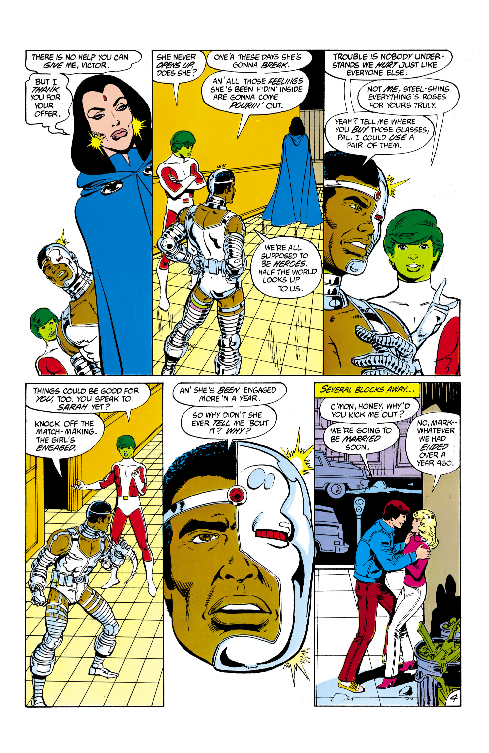 Read online The New Teen Titans (1980) comic -  Issue #35 - 5