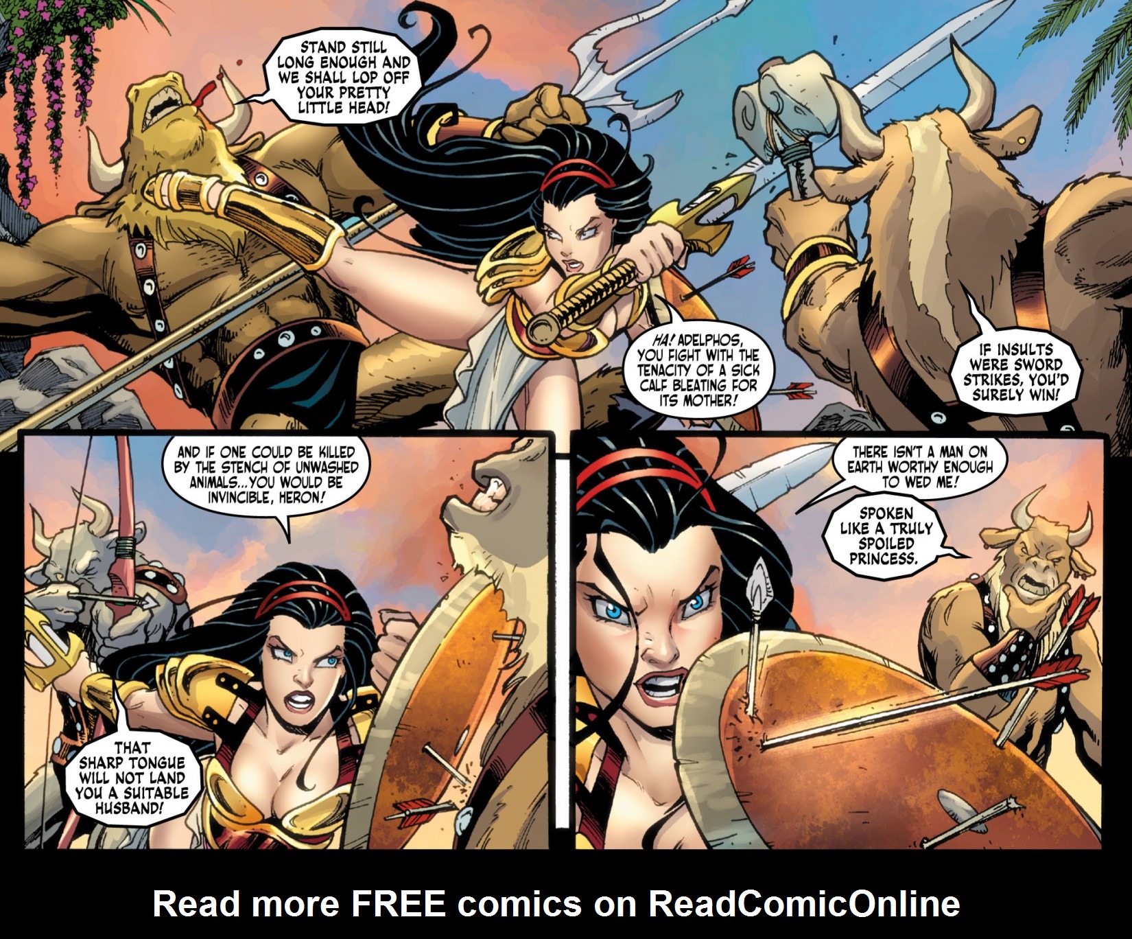 Read online Ame-Comi: Wonder Woman comic -  Issue #1 - 10