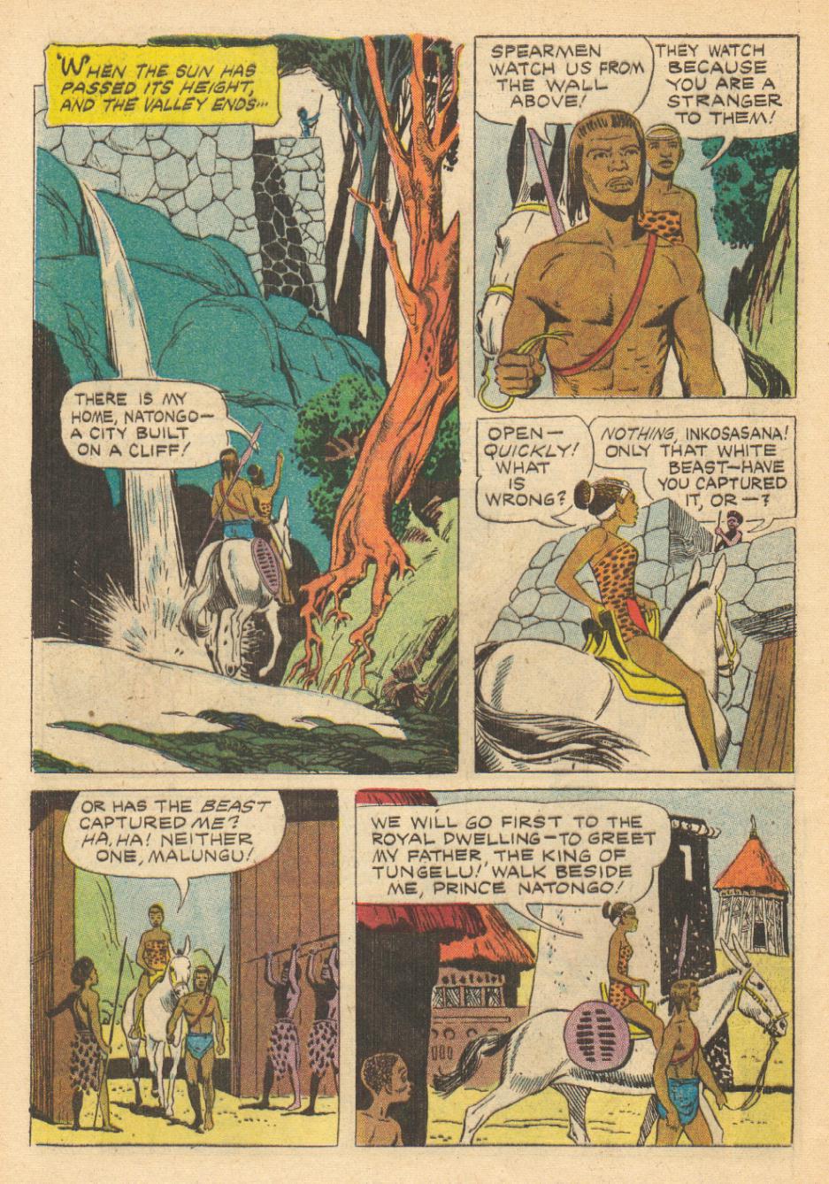 Read online Tarzan (1948) comic -  Issue #83 - 32