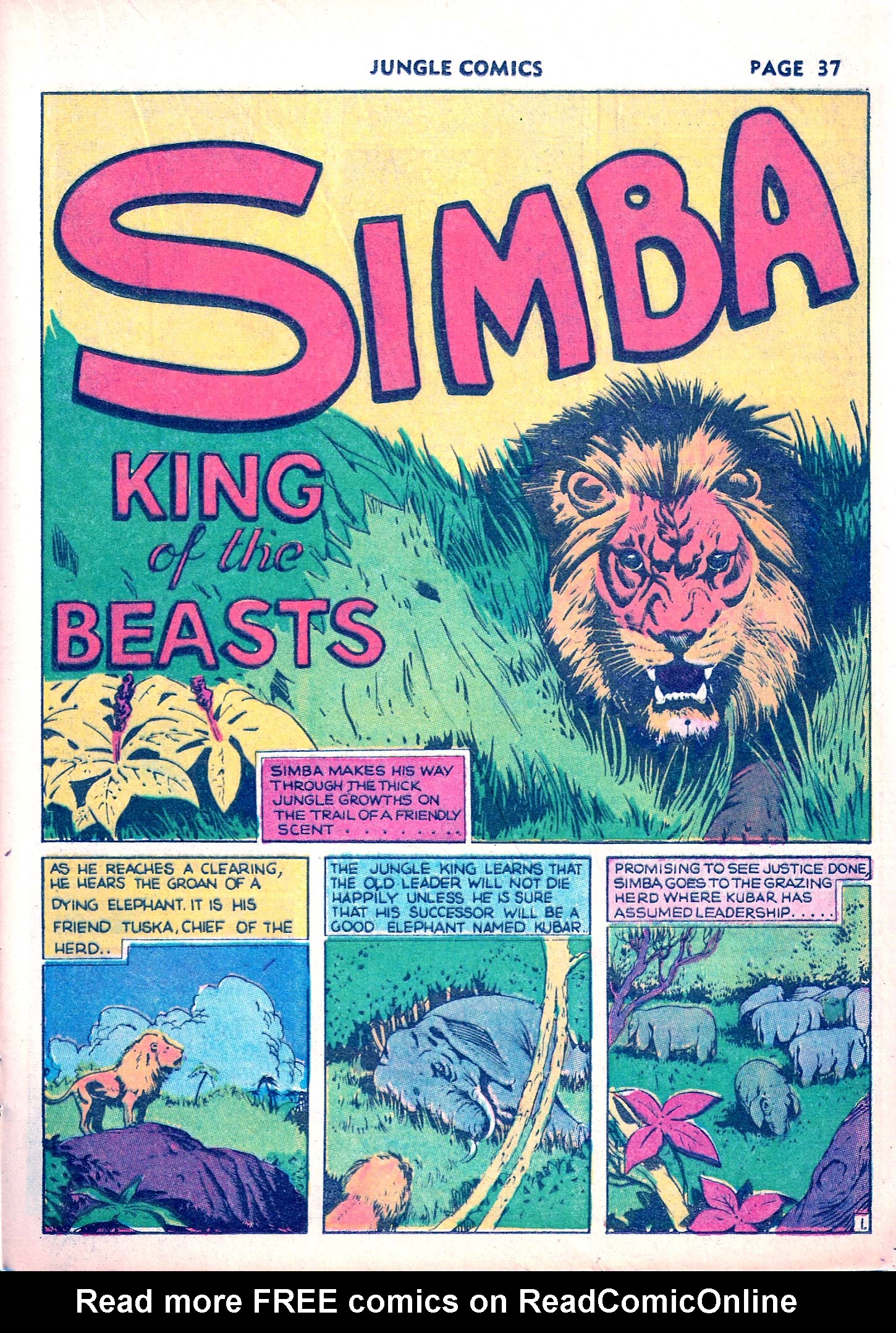 Read online Jungle Comics comic -  Issue #11 - 40