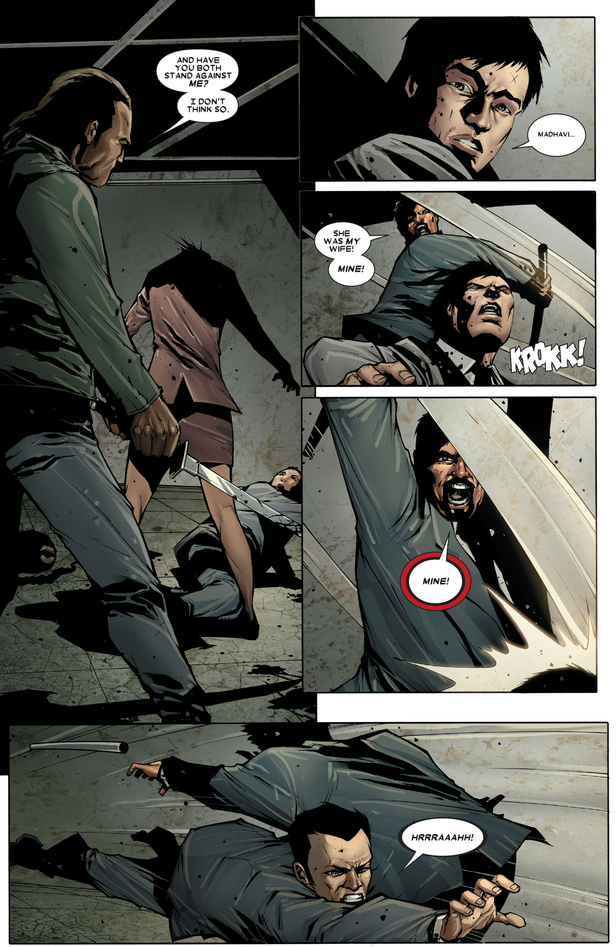 Read online Daken: Dark Wolverine comic -  Issue #7 - 17