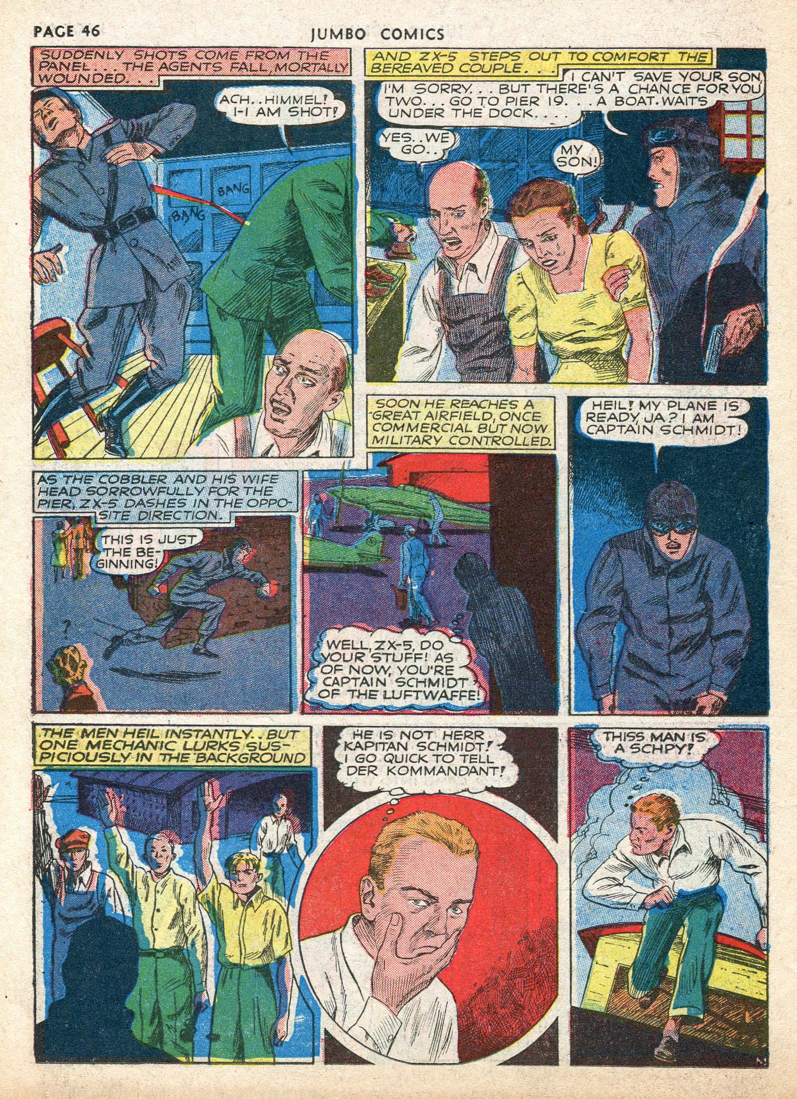 Read online Jumbo Comics comic -  Issue #32 - 48