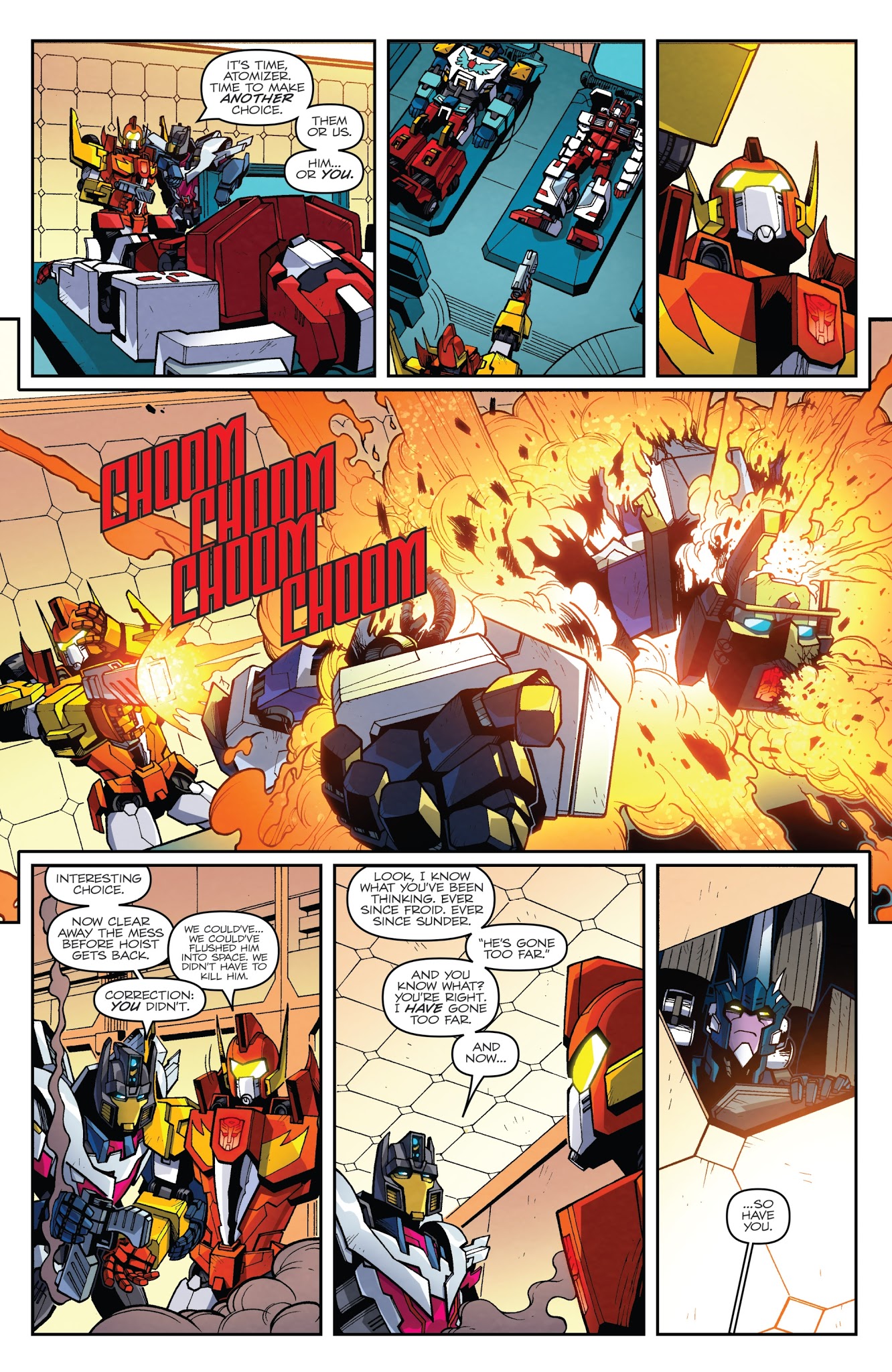 Read online Transformers: Lost Light comic -  Issue #12 - 9