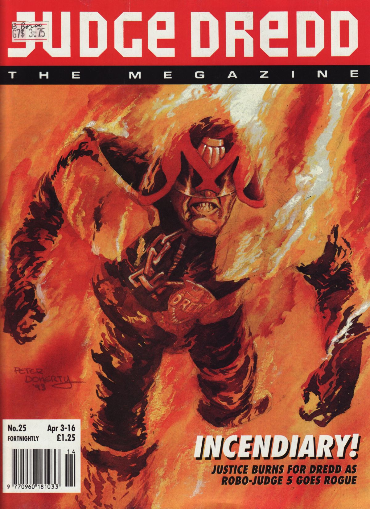 Read online Judge Dredd: The Megazine (vol. 2) comic -  Issue #25 - 1