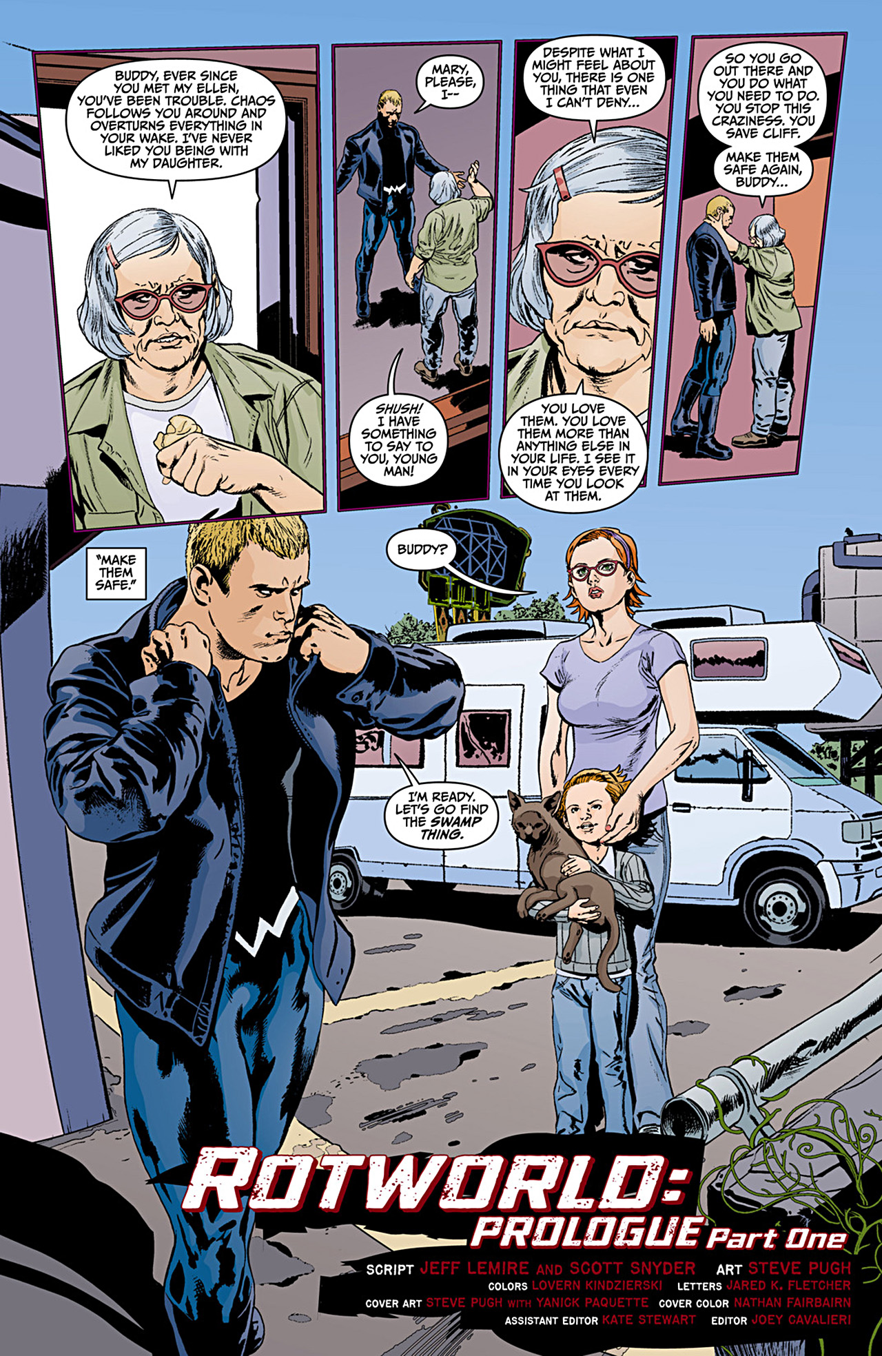 Read online Animal Man (2011) comic -  Issue #12 - 4