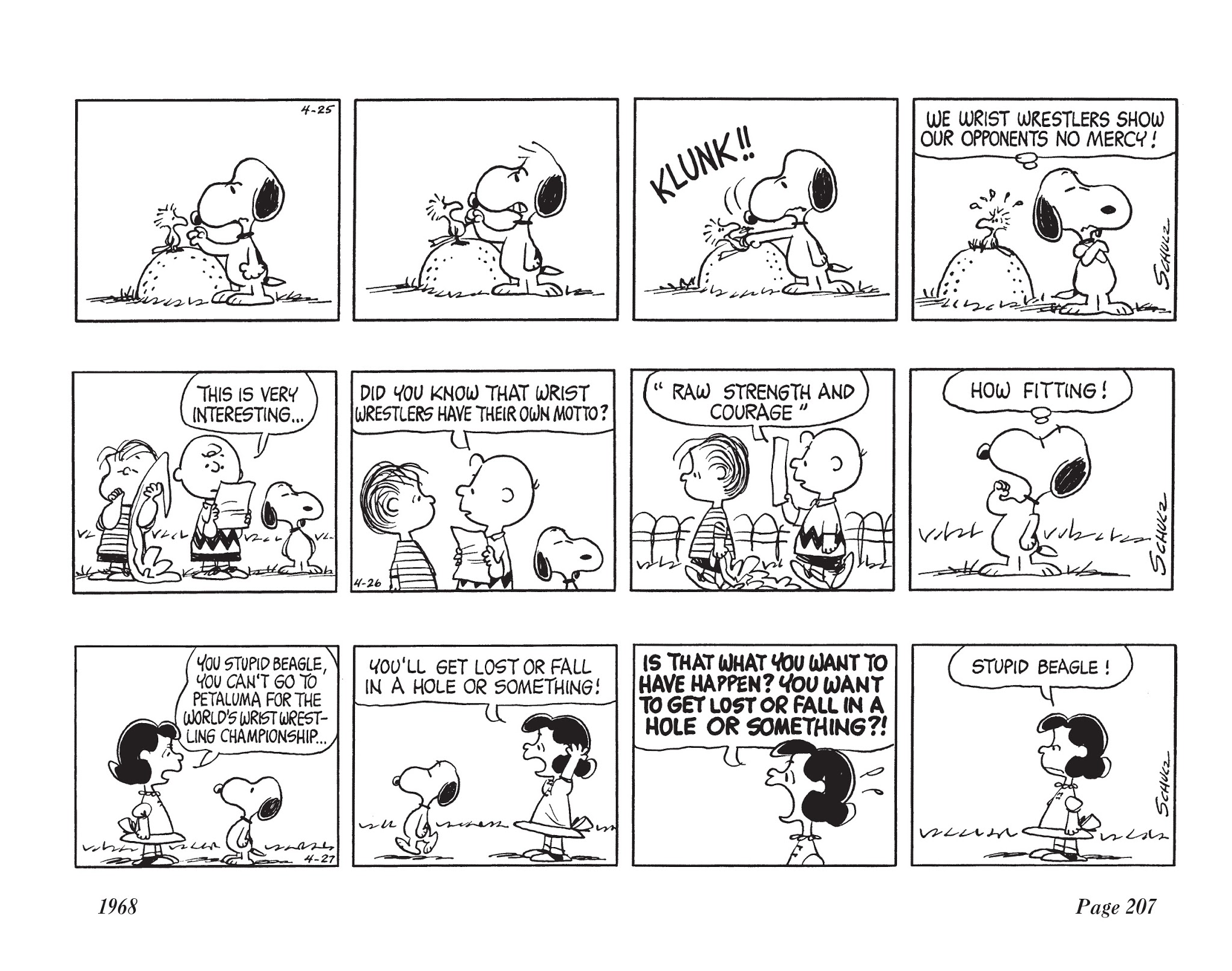 Read online The Complete Peanuts comic -  Issue # TPB 9 - 218