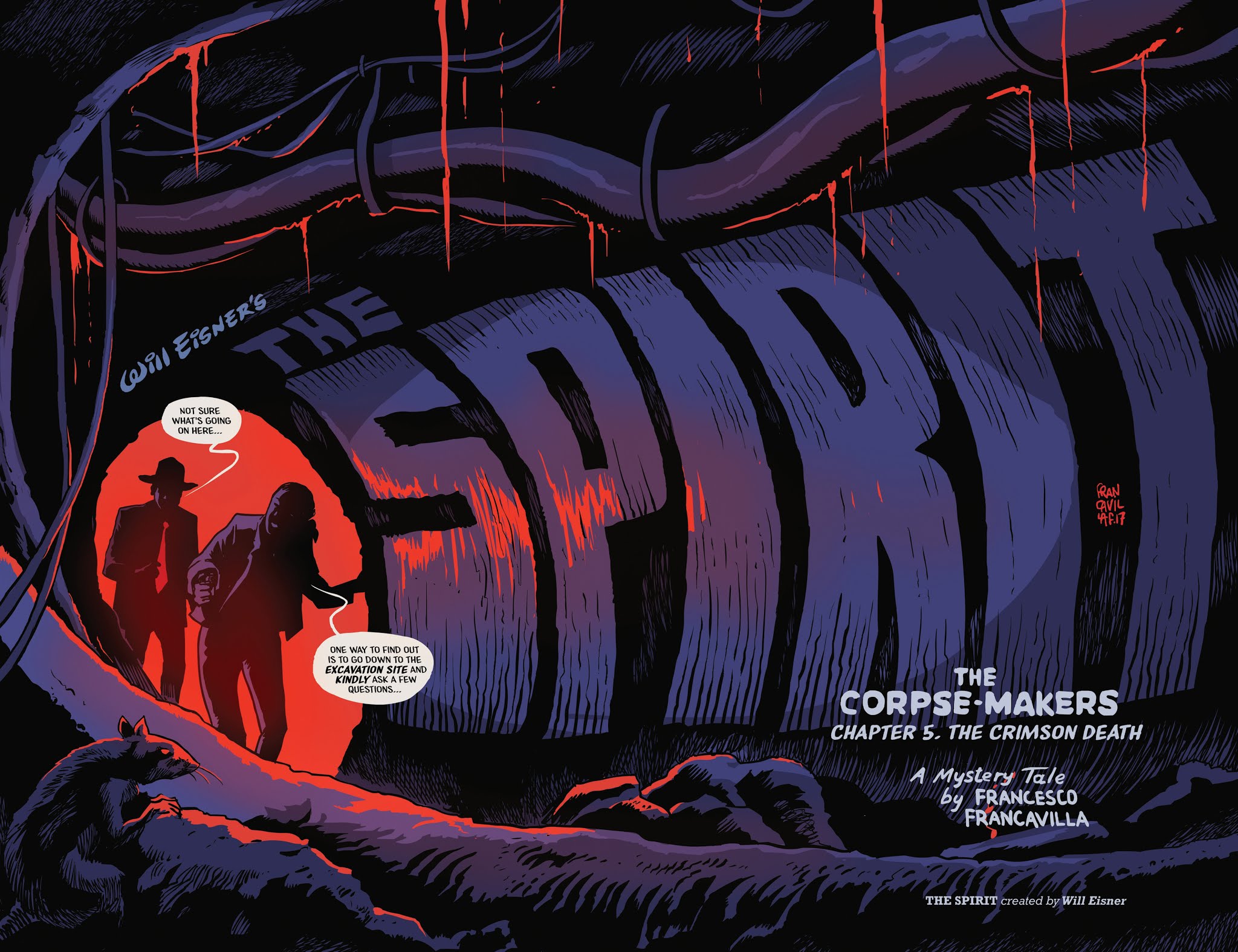 Read online Will Eisner's The Spirit: The Corpse Makers comic -  Issue # TPB - 96
