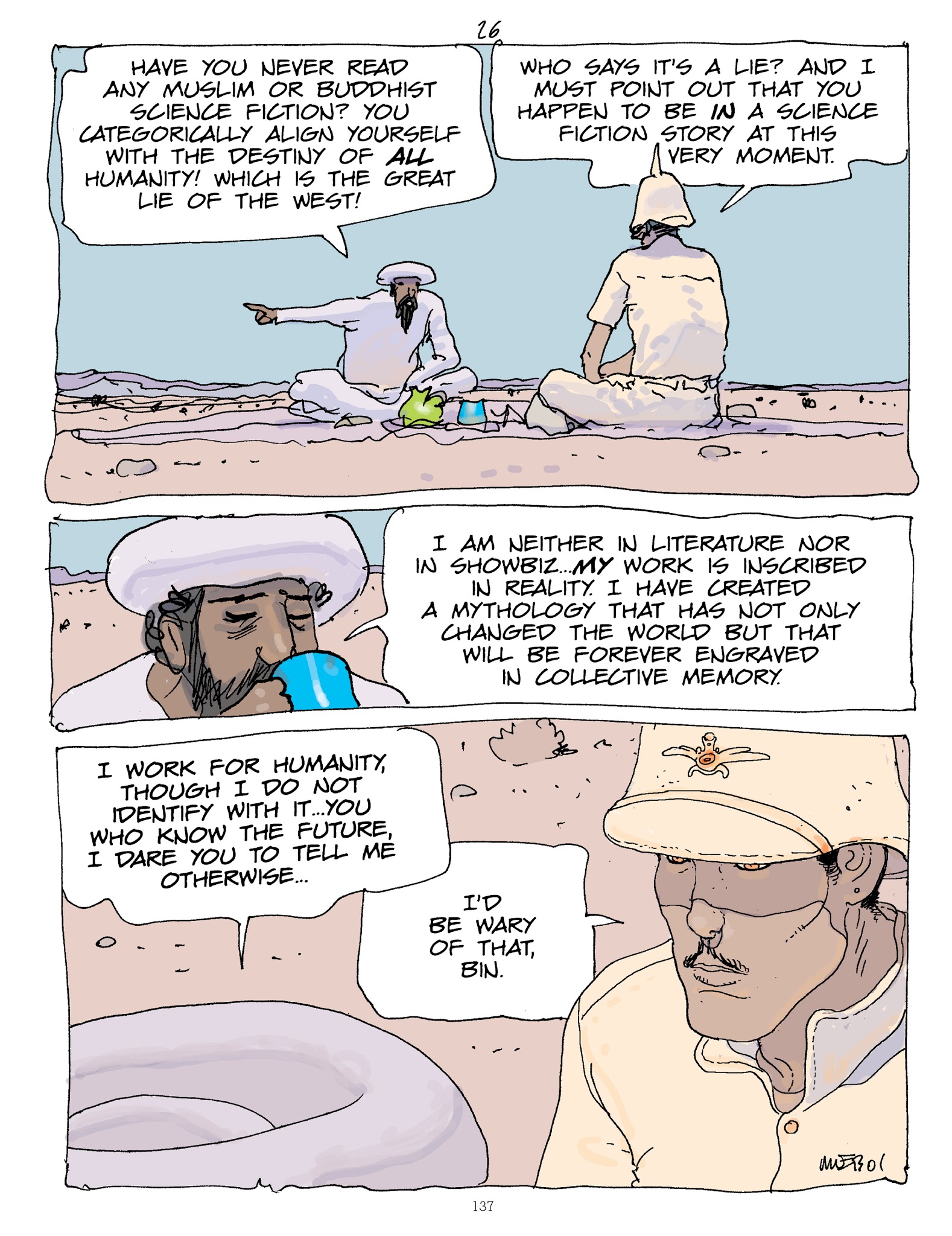 Read online Moebius Library comic -  Issue # TPB 2 - 136