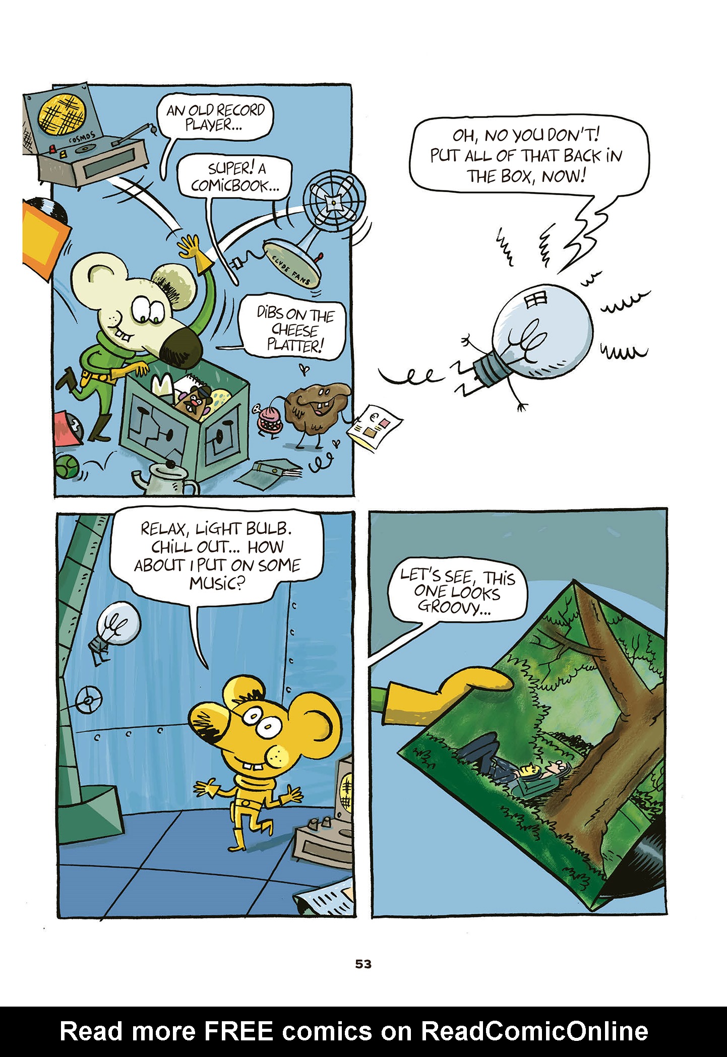Read online Astro Mouse and Light Bulb comic -  Issue # TPB - 55