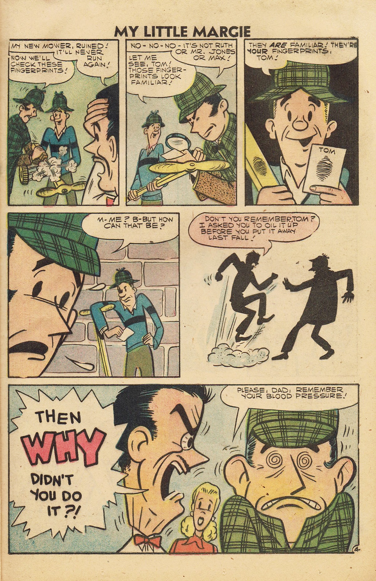 Read online My Little Margie (1954) comic -  Issue #20 - 22