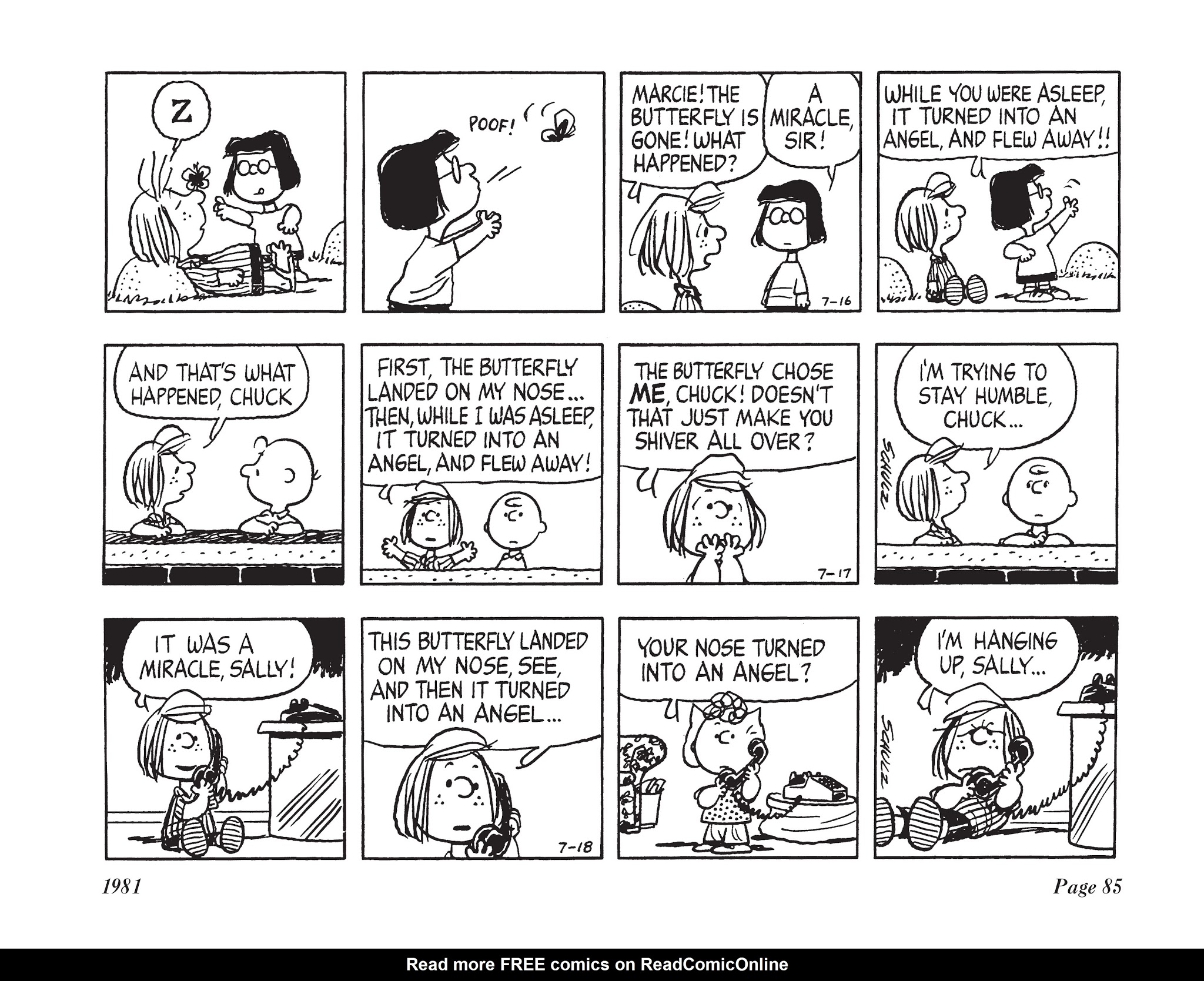 Read online The Complete Peanuts comic -  Issue # TPB 16 - 103