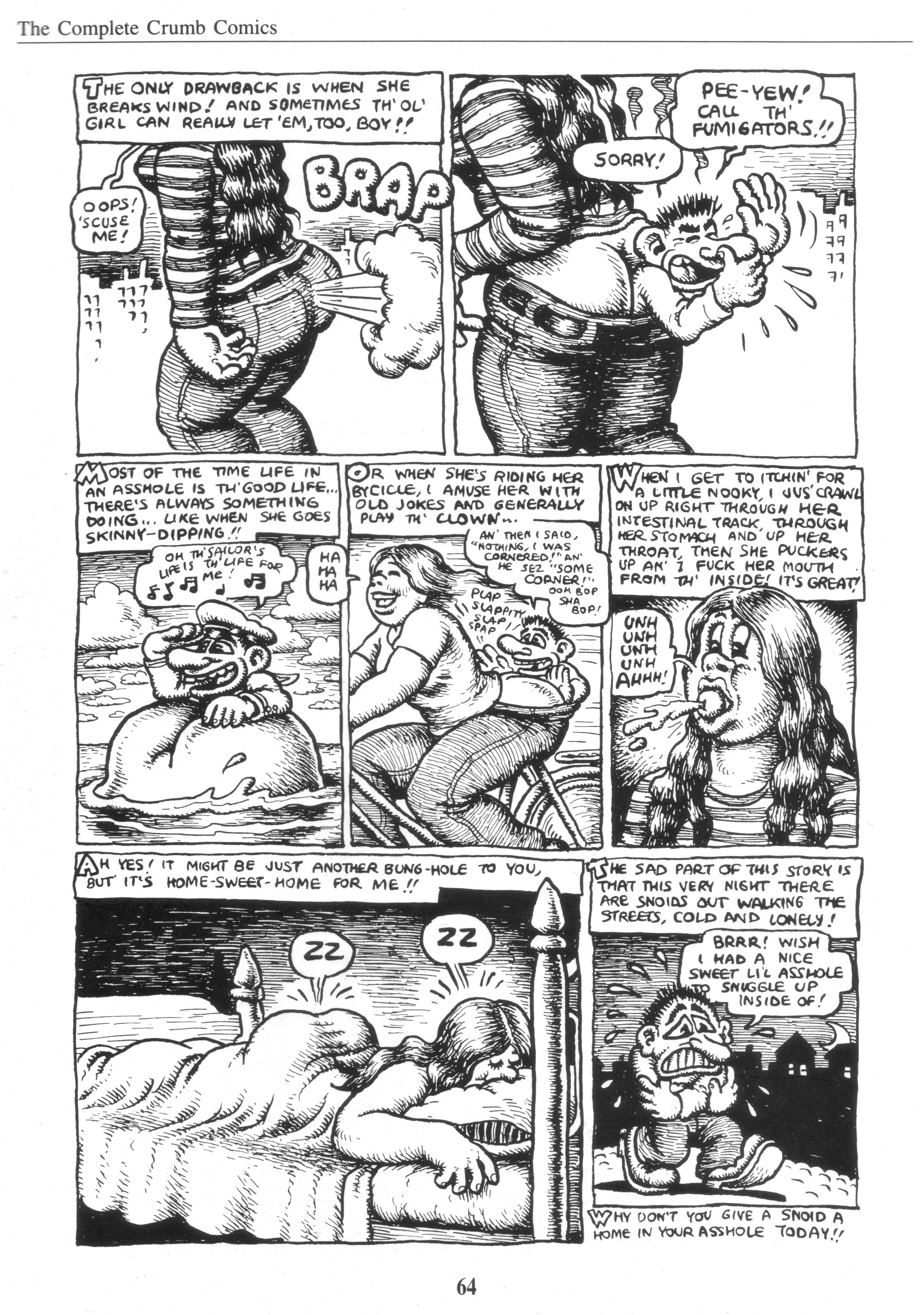 Read online The Complete Crumb Comics comic -  Issue # TPB 8 - 72