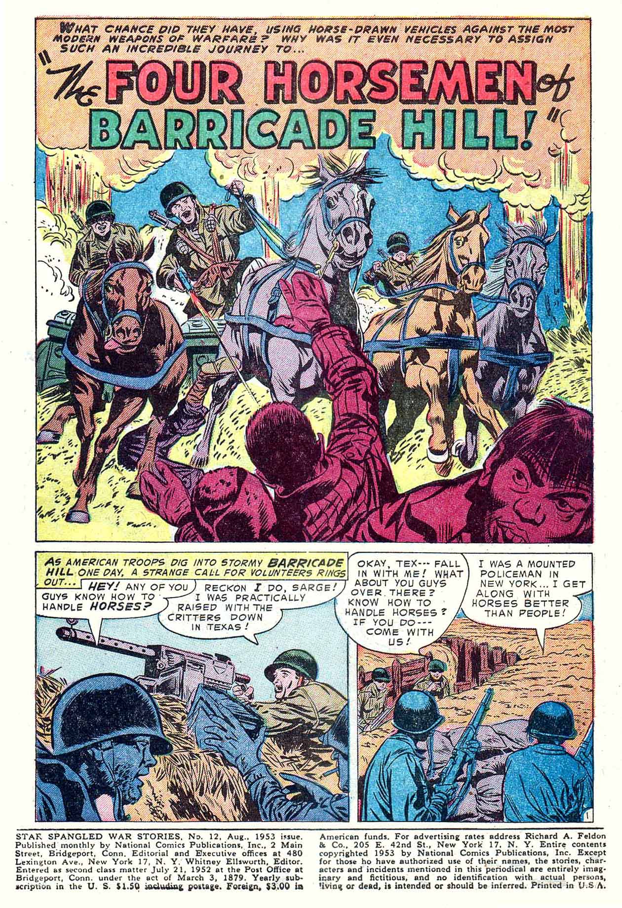 Read online Star Spangled War Stories (1952) comic -  Issue #12 - 3