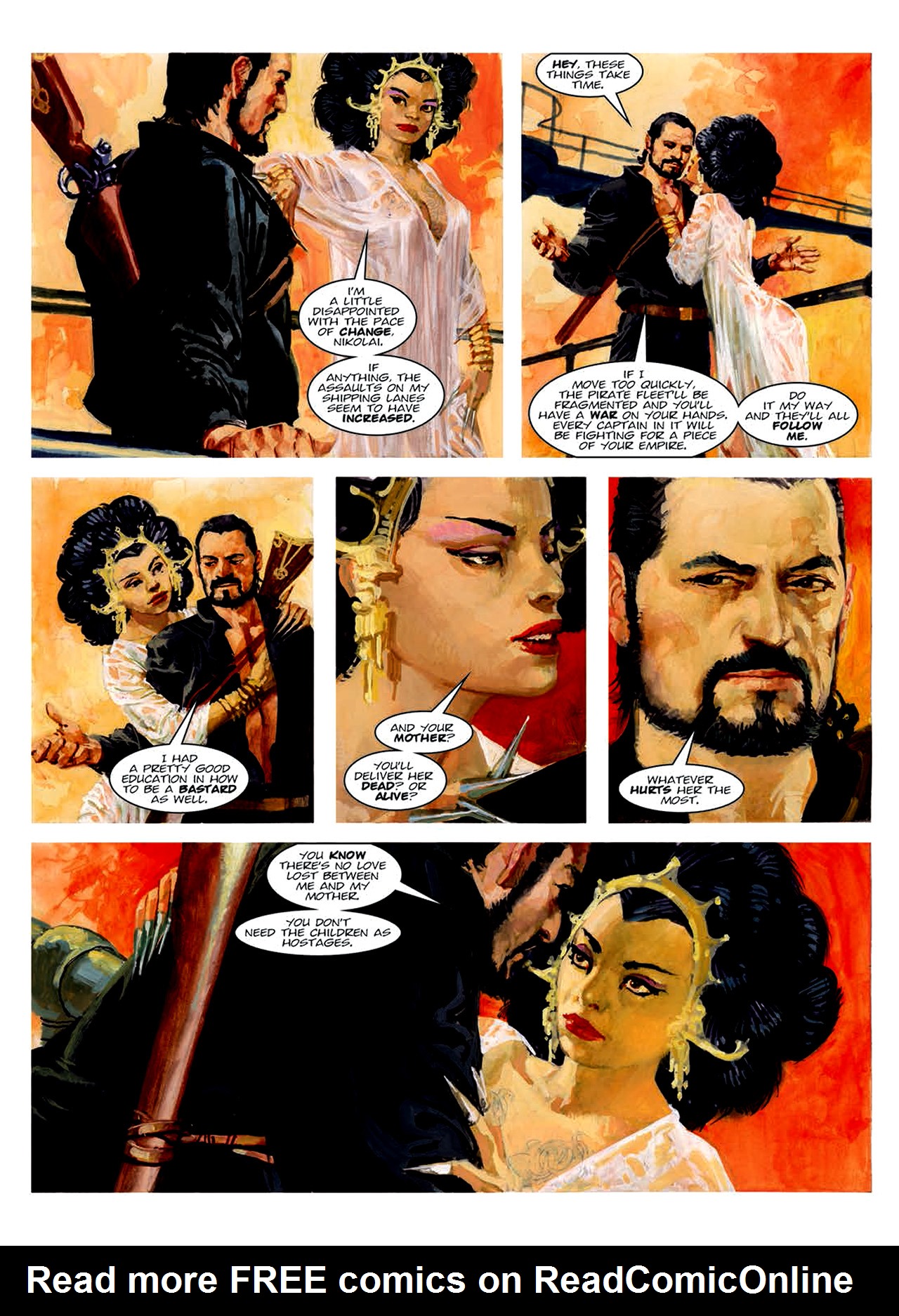 Read online Nikolai Dante comic -  Issue # TPB 6 - 159