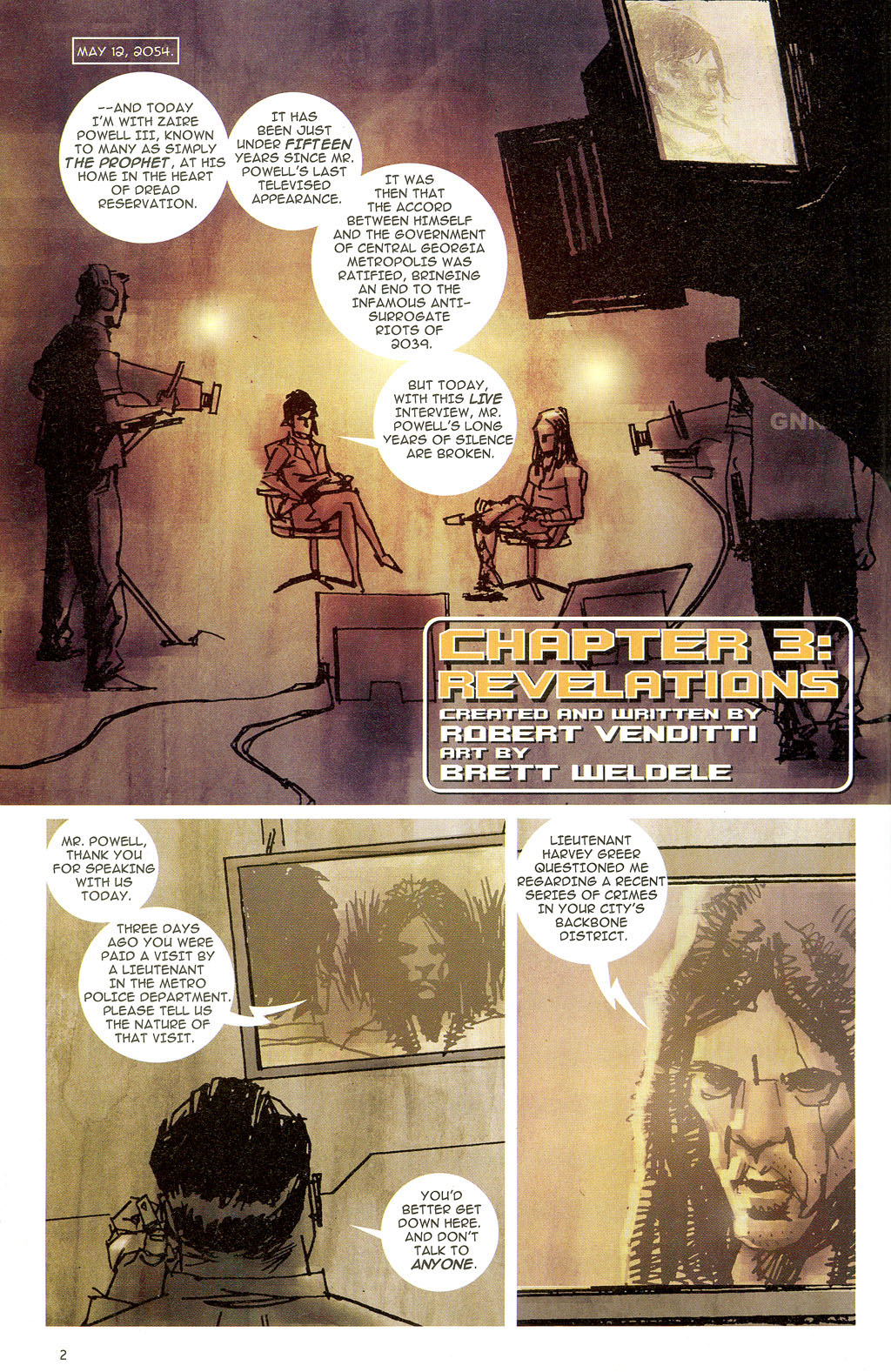 Read online The Surrogates comic -  Issue #3 - 4